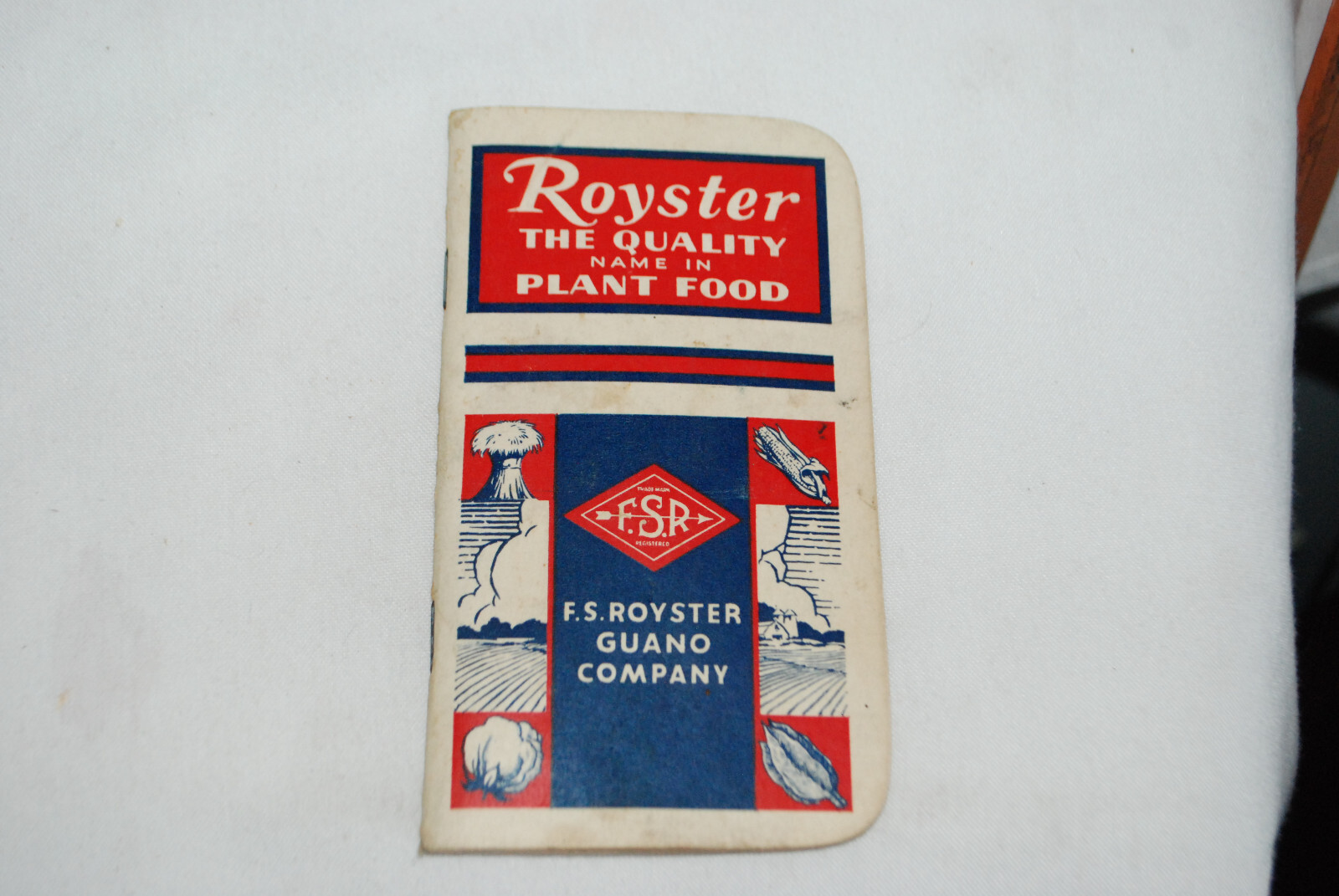 Royster Plant food Advertising FArmers Reference Notebook Circa 1959