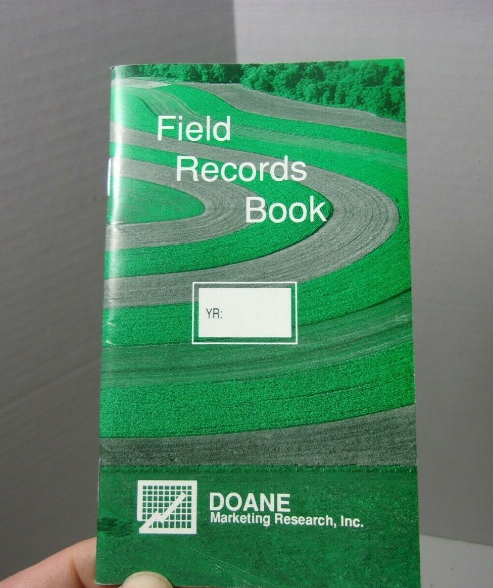 Farmers Pocket Memo Advertising Doane Marketing Agriculture Vintage Book Farm