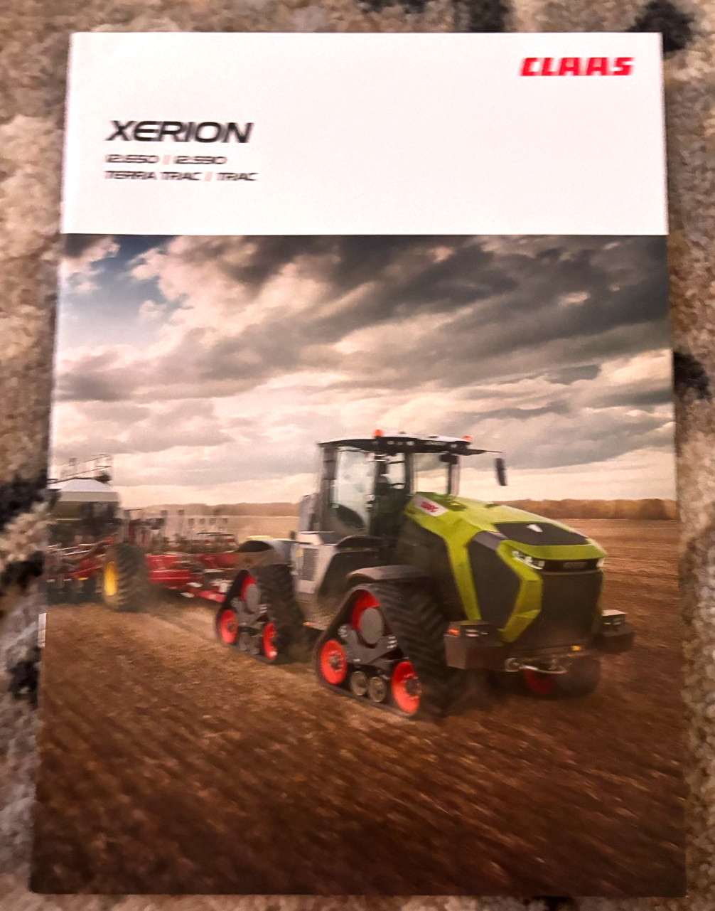 Claas 12.650 12.590 Terra Trac Tractor Brochure FCCA25
