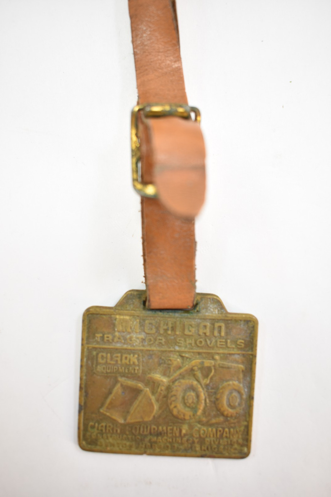 Vintage Michigan Tractor Shovels advertising Fob Roanoke Va