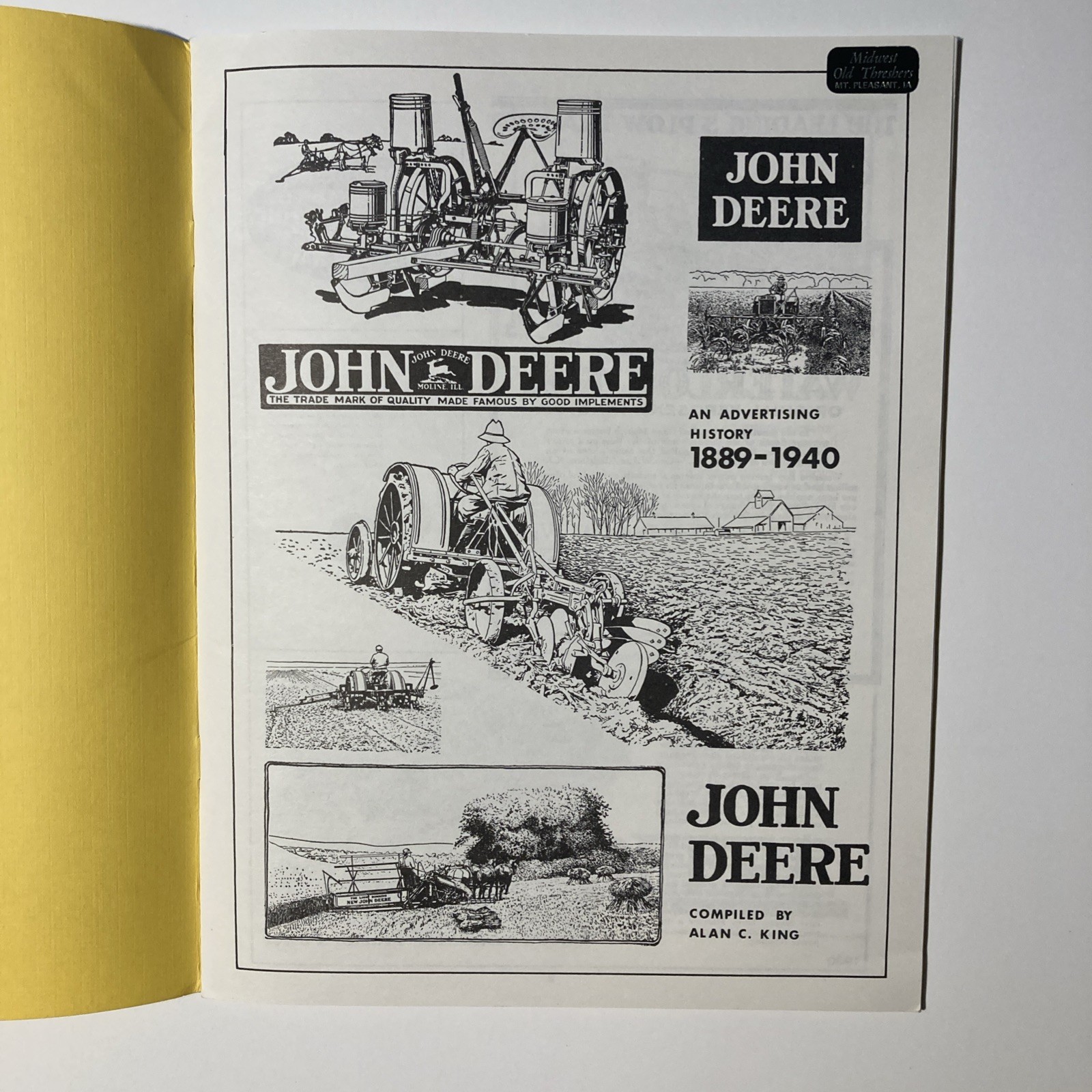 Lot of 4 books- History Farm Equipment/ Advertising/ Catalog