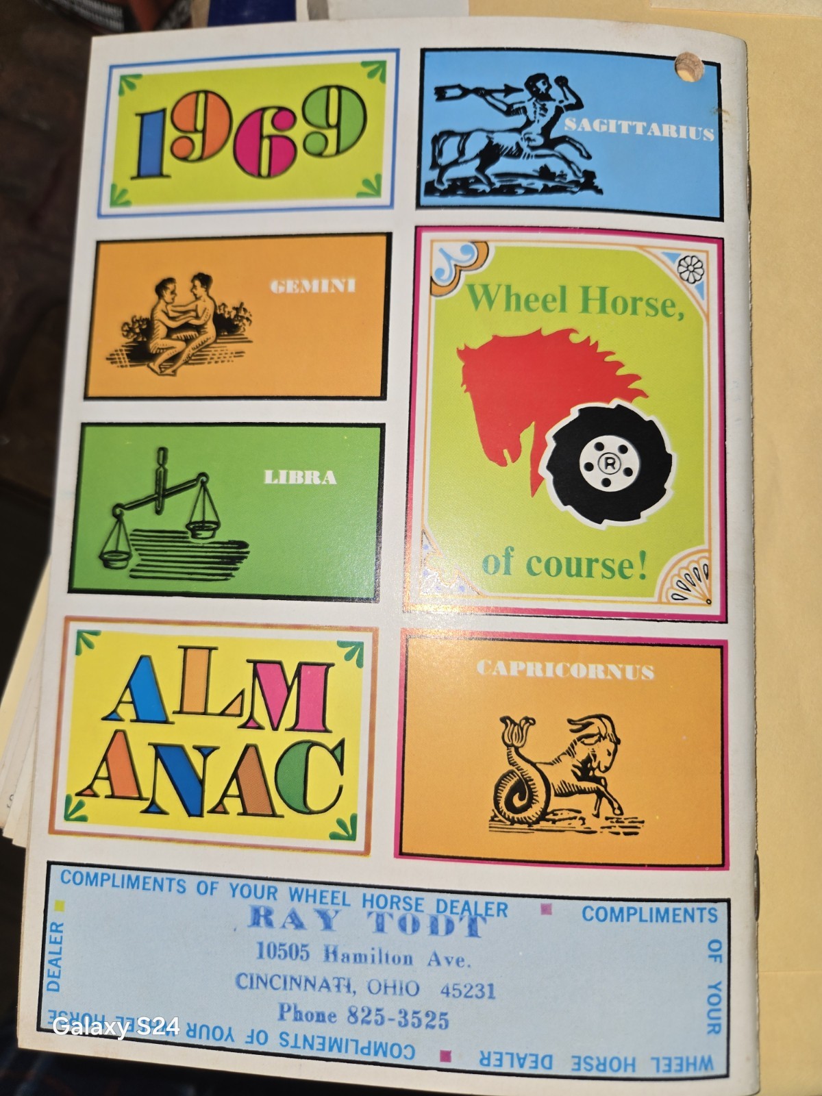 1969 WHEEL HORSE POWER FACTORY SUGGESTED PRICE LISTS AND ALMANAC RARE