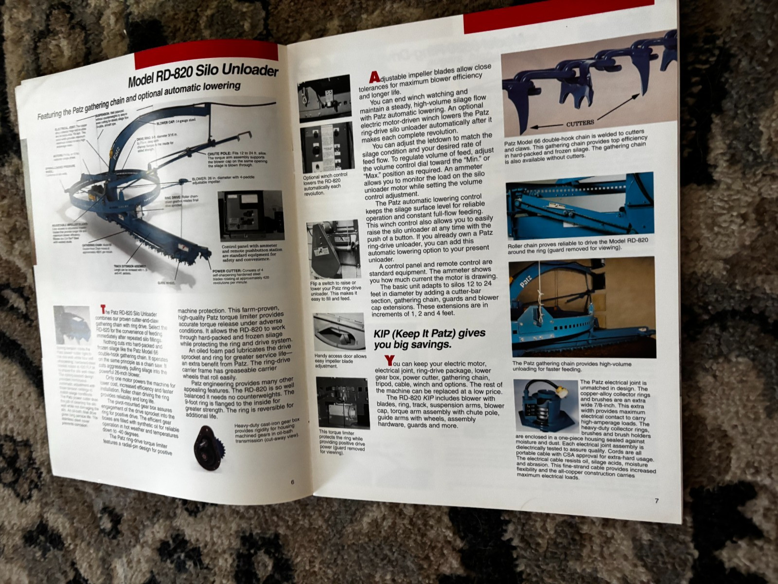 Patz Feed Handling Systems For 1994 Brochure DCPA26