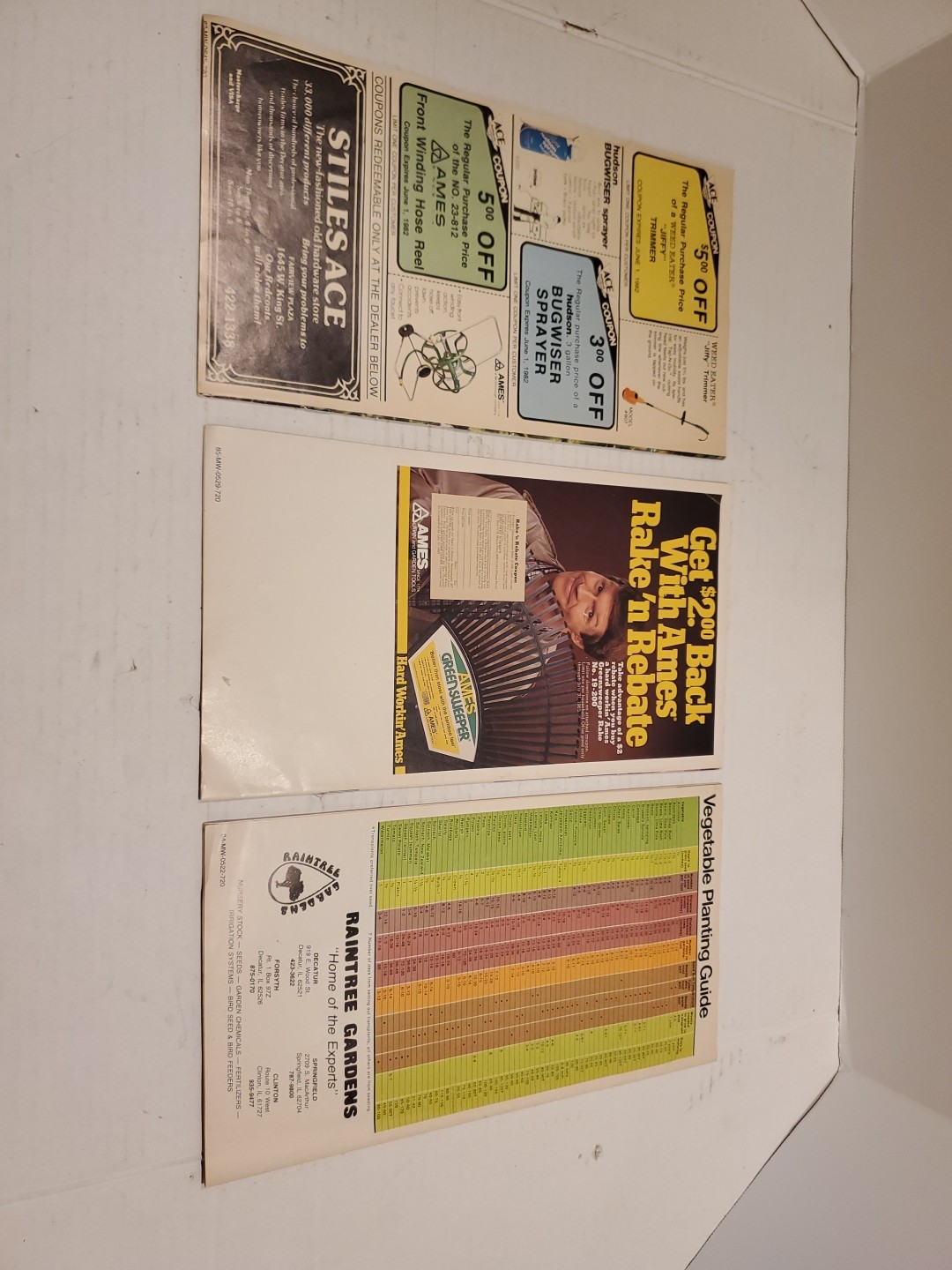 Vintage Chevron Ortho Lawn And Garden Books Lot 1982
