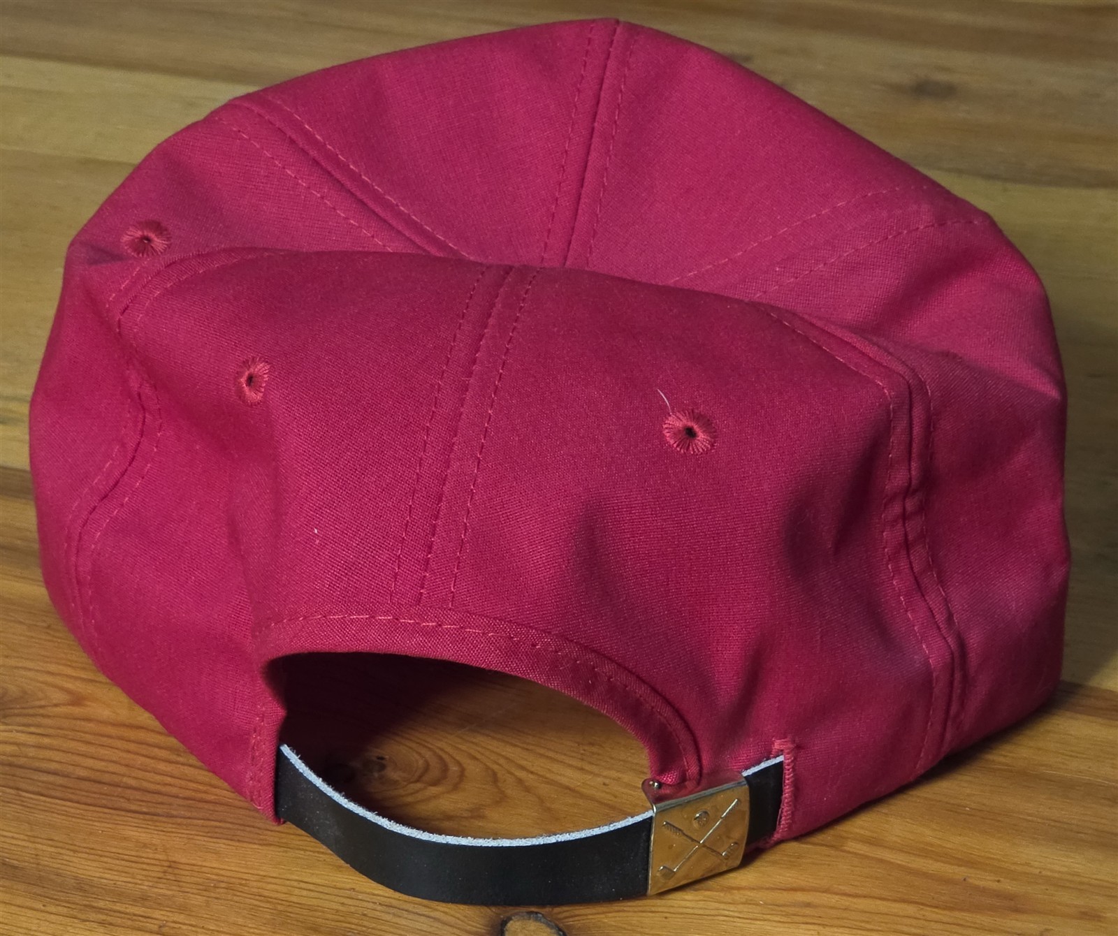 VINTAGE FS THE NATURAL RESOURCE RED MENS HAT CAP K-PRODUCT ADJUSTABLE NEW USA