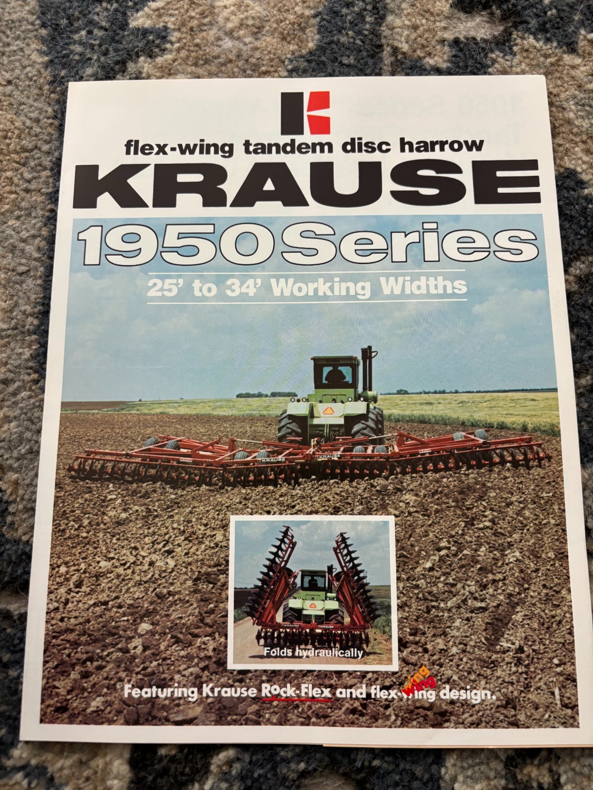 Krause 1950 Series Disc Harrow Brochure AMIL26