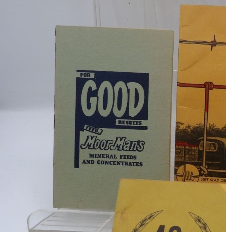 Vintage 1950&prime;-1970&rsquo;s Farm Ephemera Lot: MoorMans Booklets & Ohio Farmers Flyer