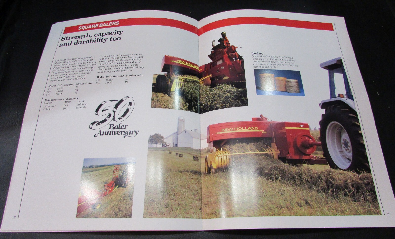 1990 Ford New Holland Farm Equip Buyers Guide Tractor Combine Hay Garden Tillage