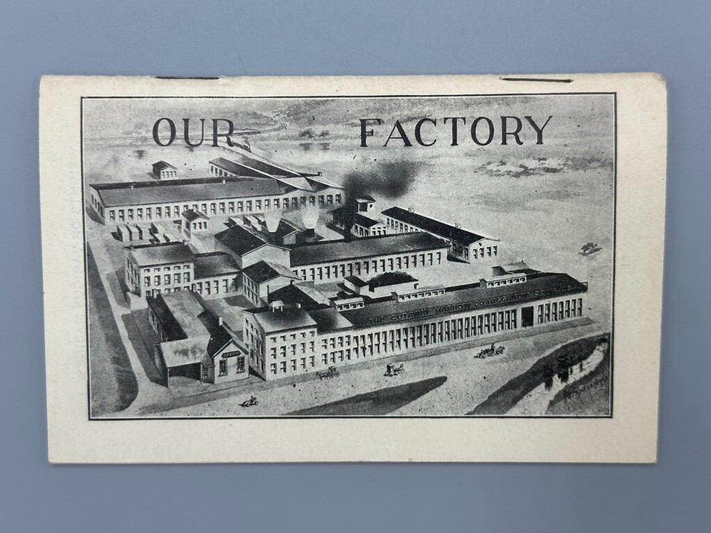 c 1900 CUTAWAY HARROW Machinery FARM Advertising HIGGANUM CONNECTICUT Illustrate