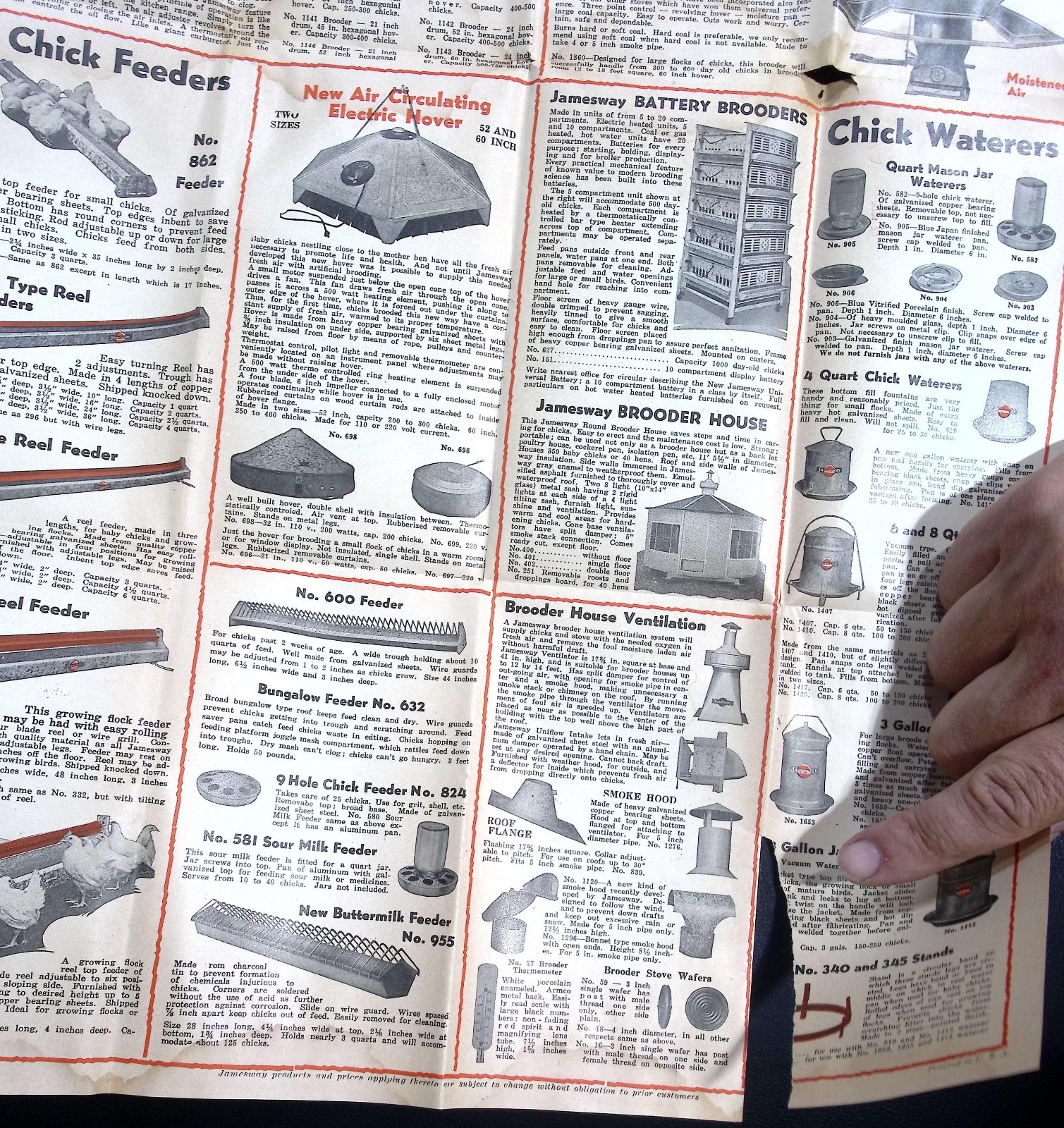 1937 Jamesway Poultry Equipment Catalog Brochure Chicken Farm Supplies Iowa
