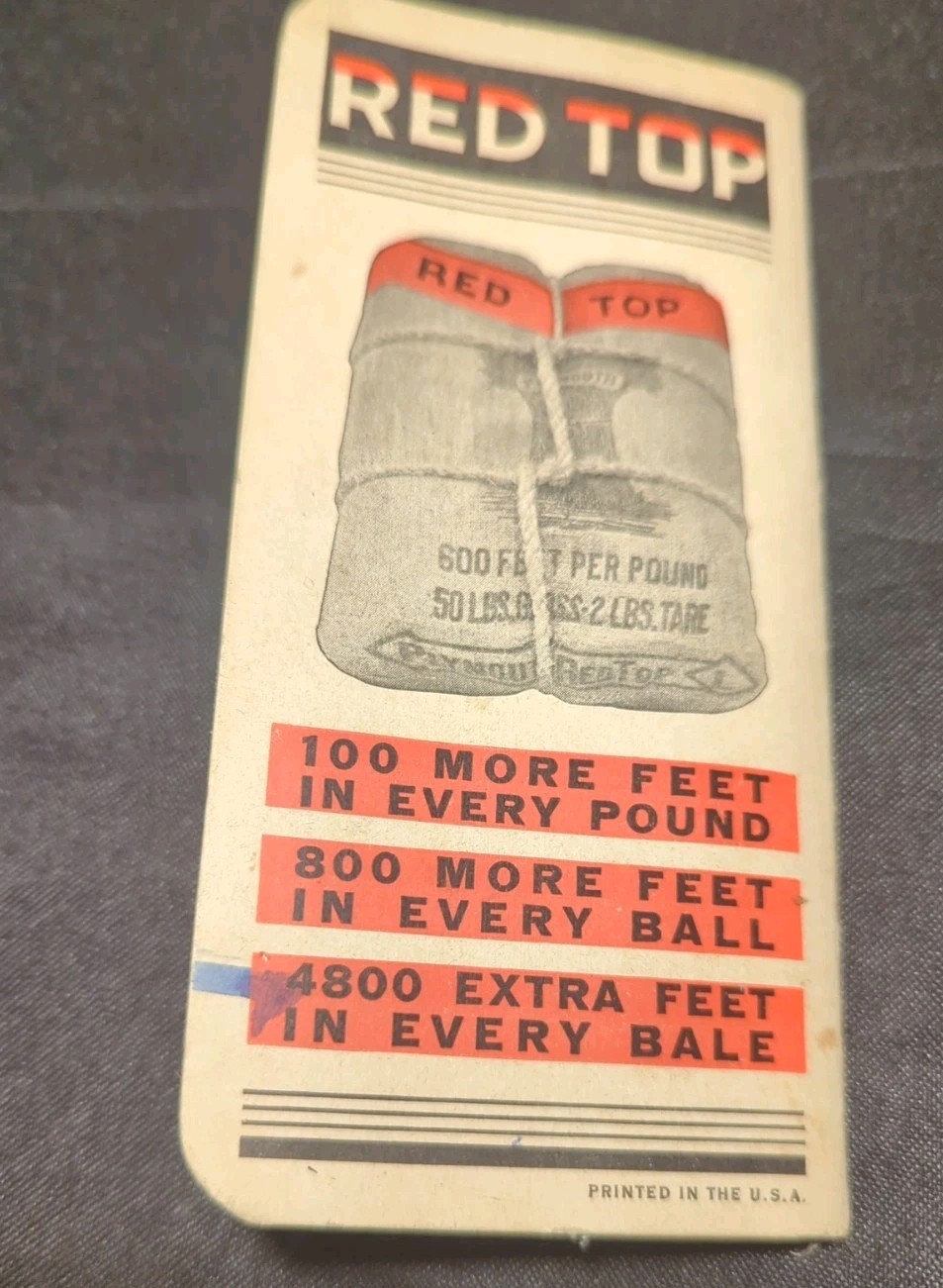 1934-35 Plymouth Binder Twine Advertising Calender Notebook farmer notes