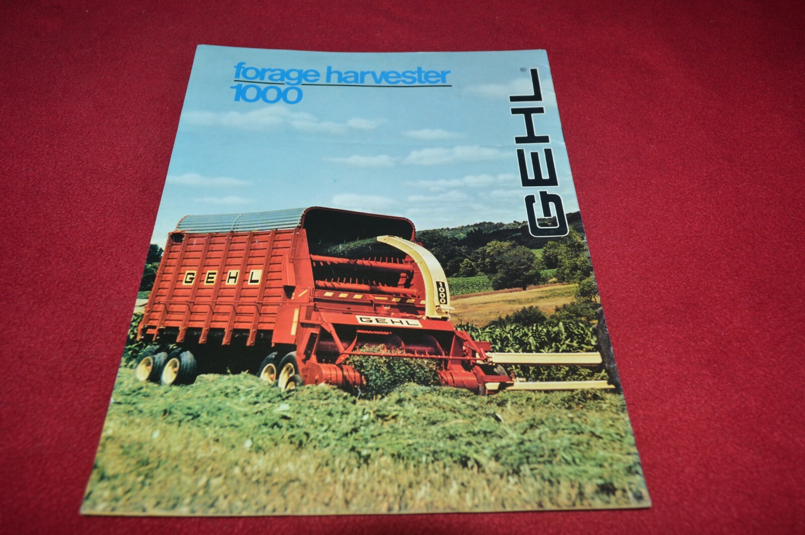 Gehl 1000 1250 Forage Harvester Dealer&rsquo;s Brochure YABE18
