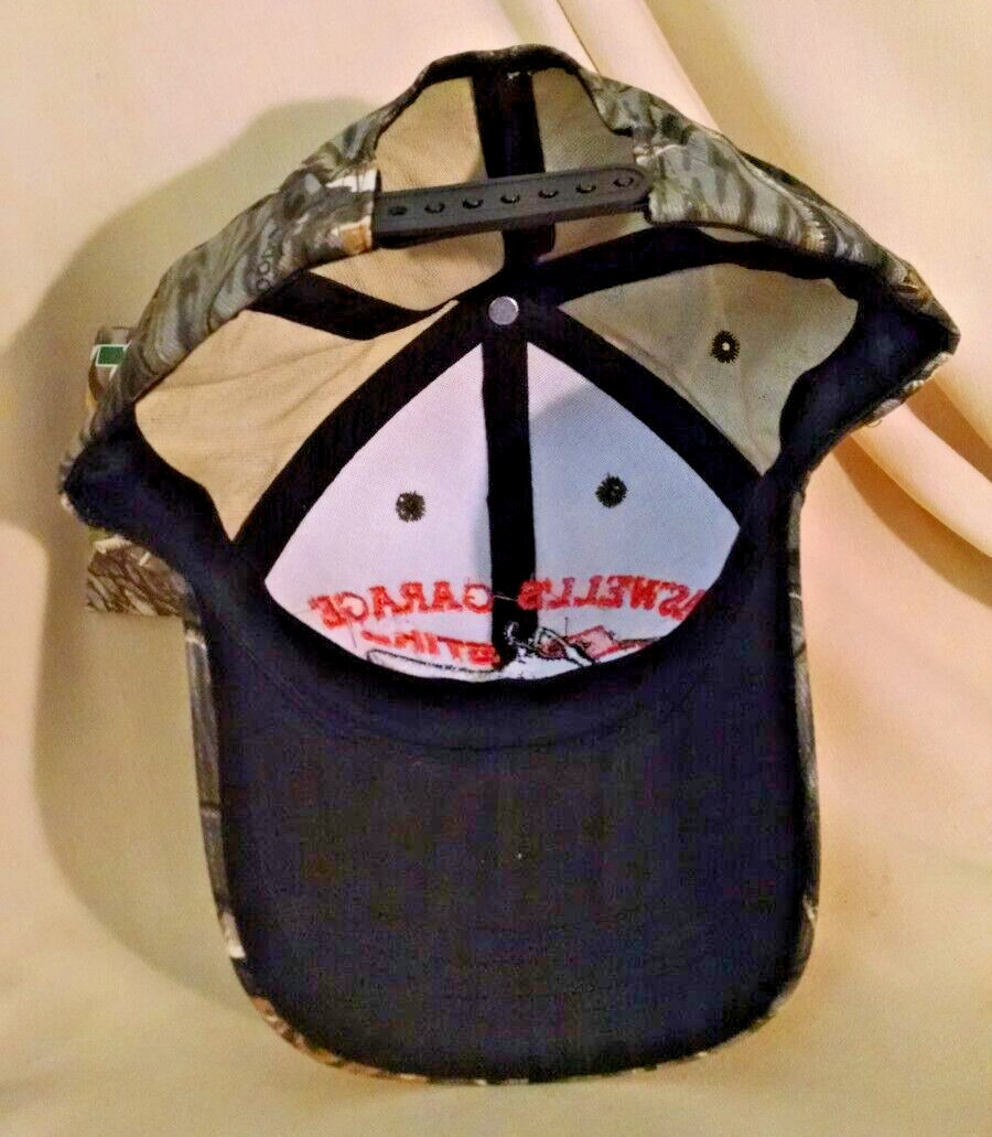 STIHL HAT ASWELL&rsquo;S GARAGE SUFFOLK VA CAMO ORANGE NATUREWOODS DAYSTONE CHAIN SAW