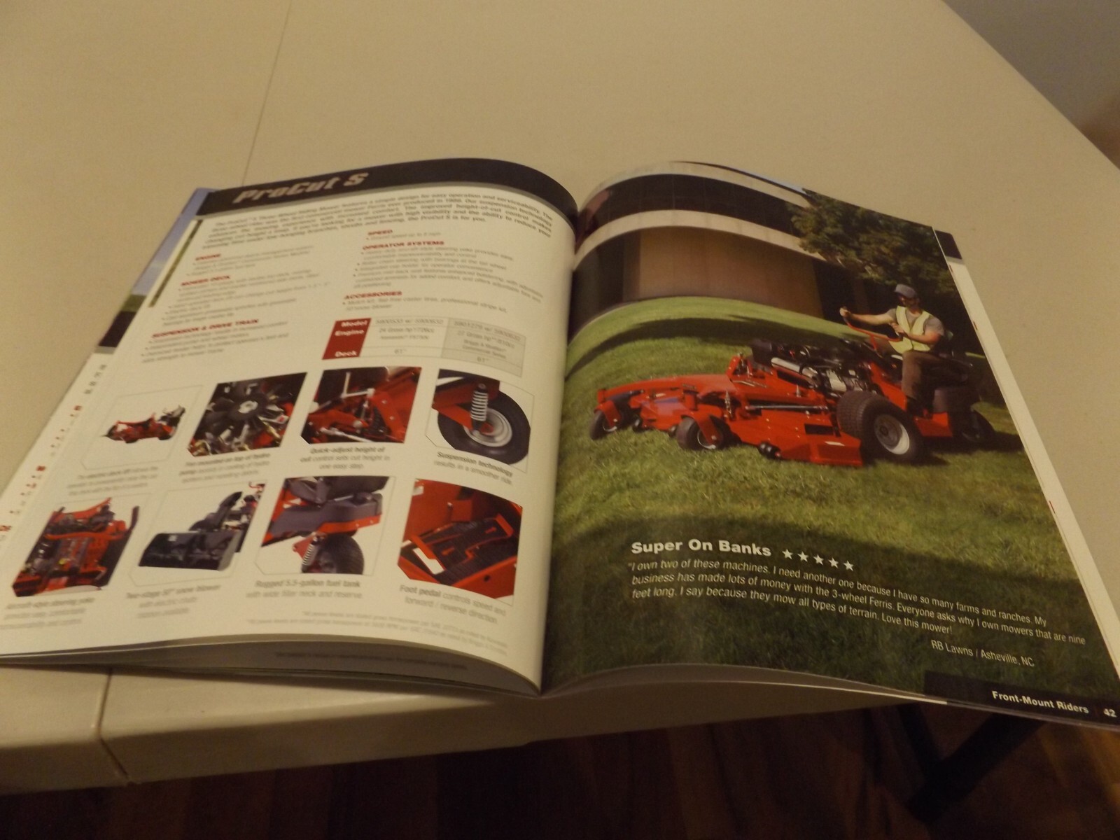 FERRIS COMMERCIAL MOWERS-INNOVATIVE PRODUCTIVITY, # 2017