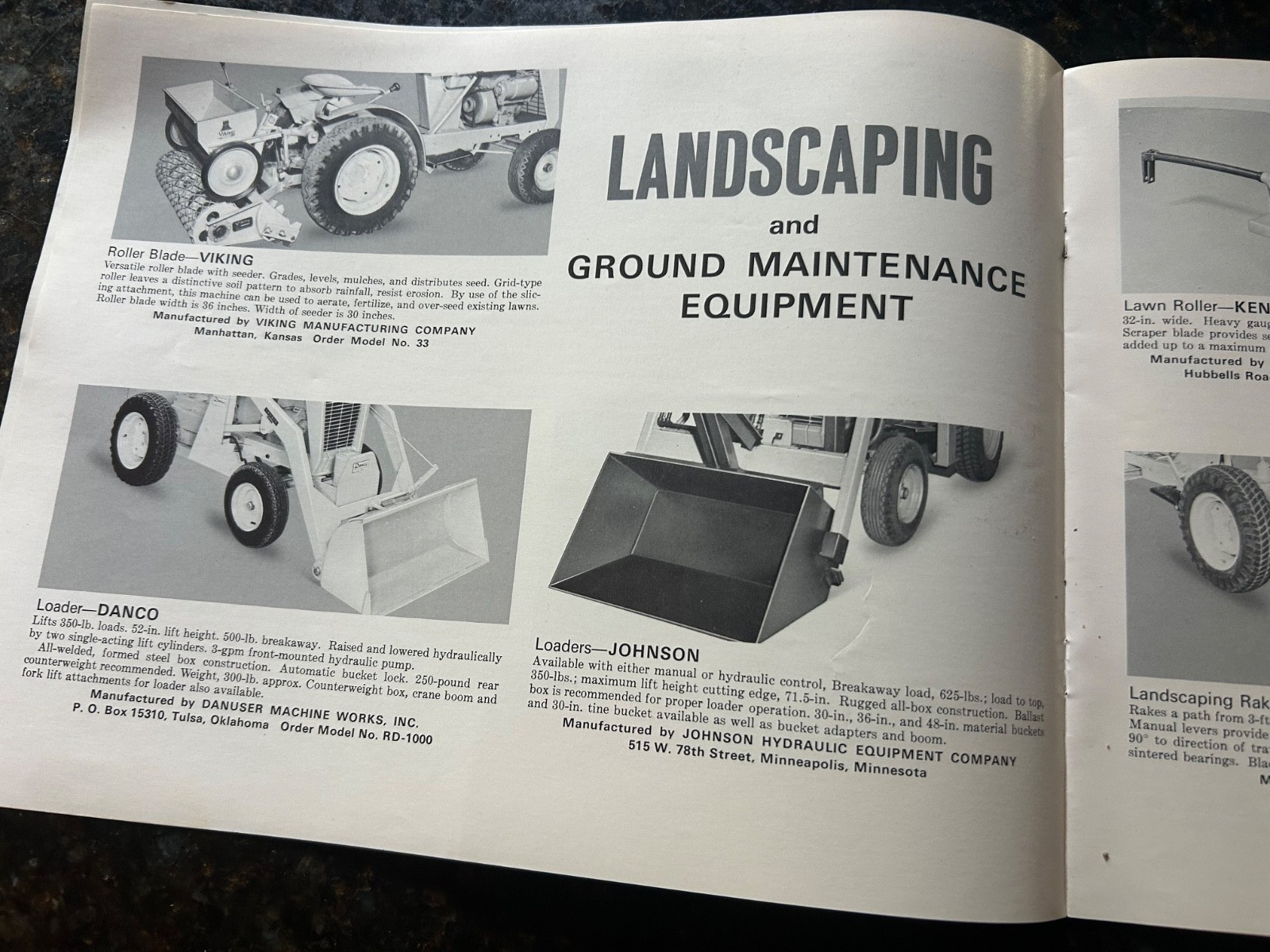 Vintage Cub Cadet Brochure Advertising Catalog & Attachment Guide International