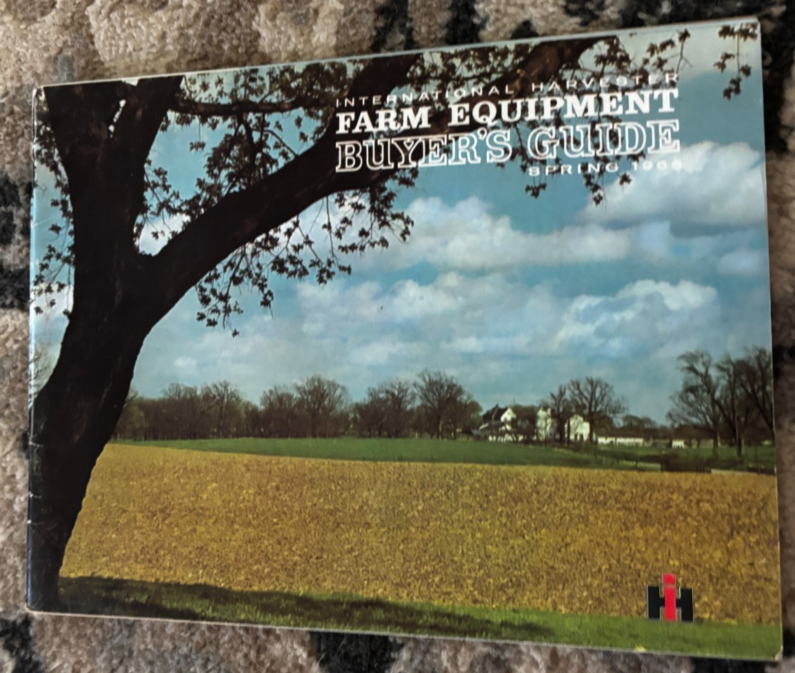 International Harvester Buyers Guide For Spring 1966 Brochure DCPA26