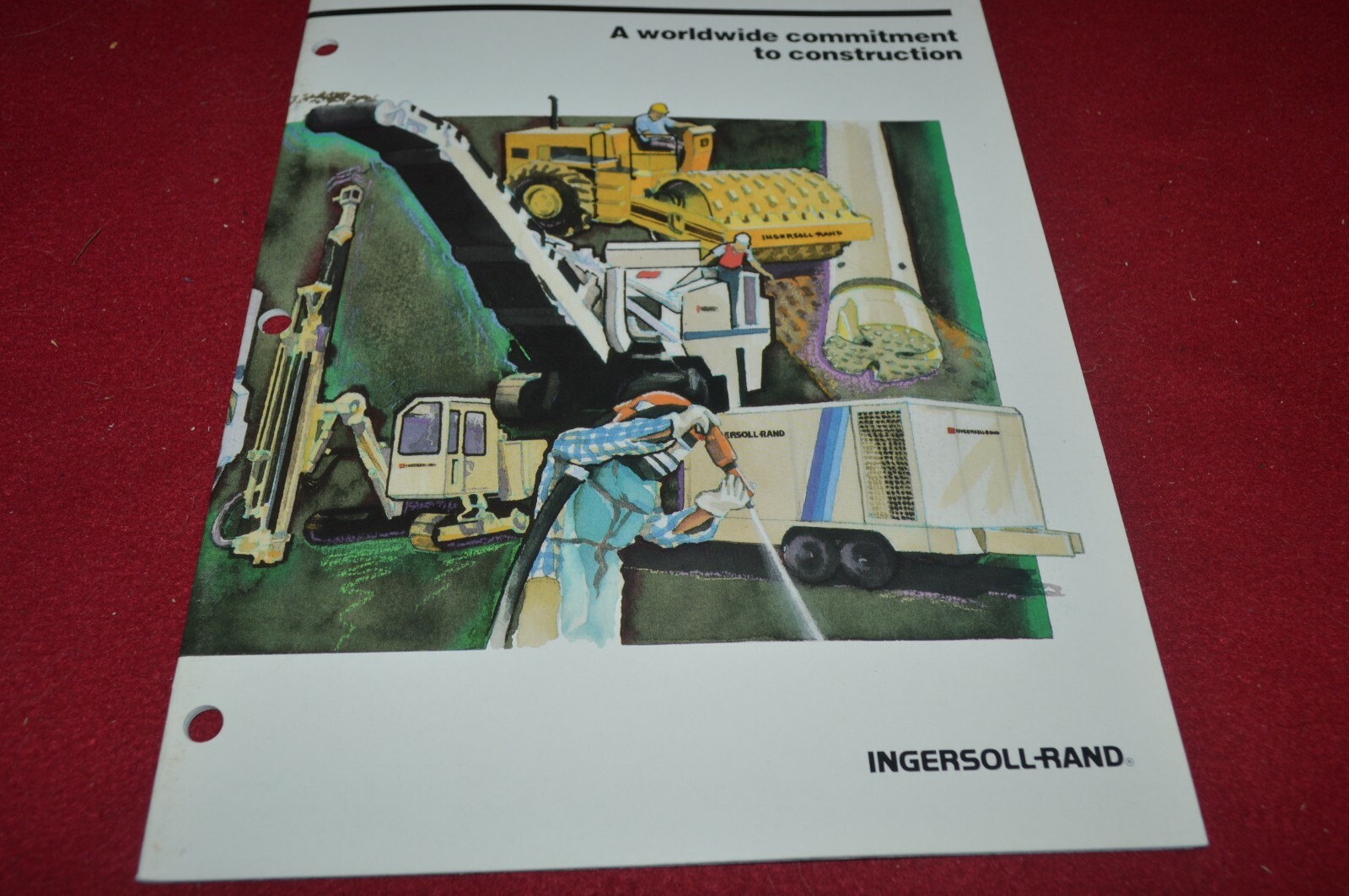 Ingersoll Rand Buyers Guide For 1987 Brochure DCPA14