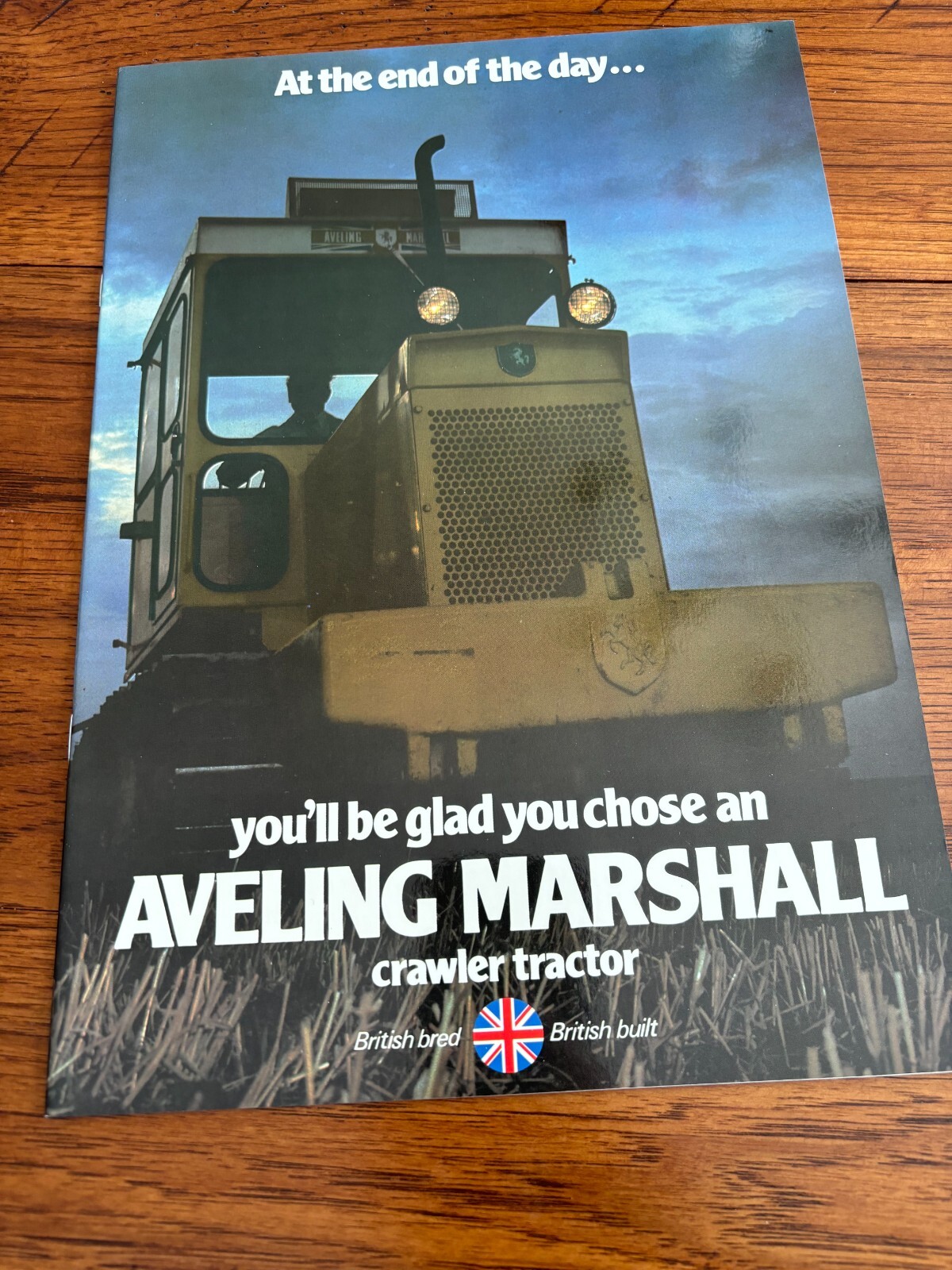 Aveling Marshall Crawler Tractor Brochure FCCA24