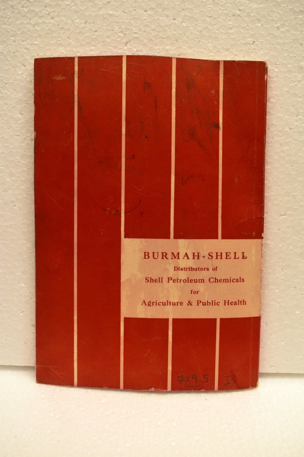 Vintage Shell Agricultural Chemicals Booklet India Farming Products Brochure
