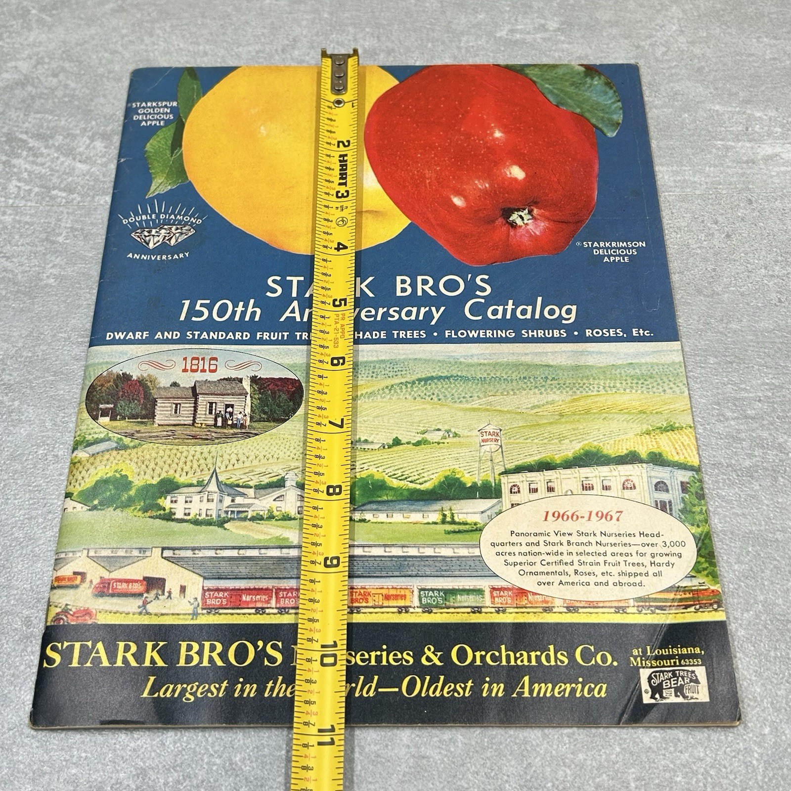 Vintage 1960s Stark Bros Nurseries Orchard Fruit Trees Catalog 150th Anniversary