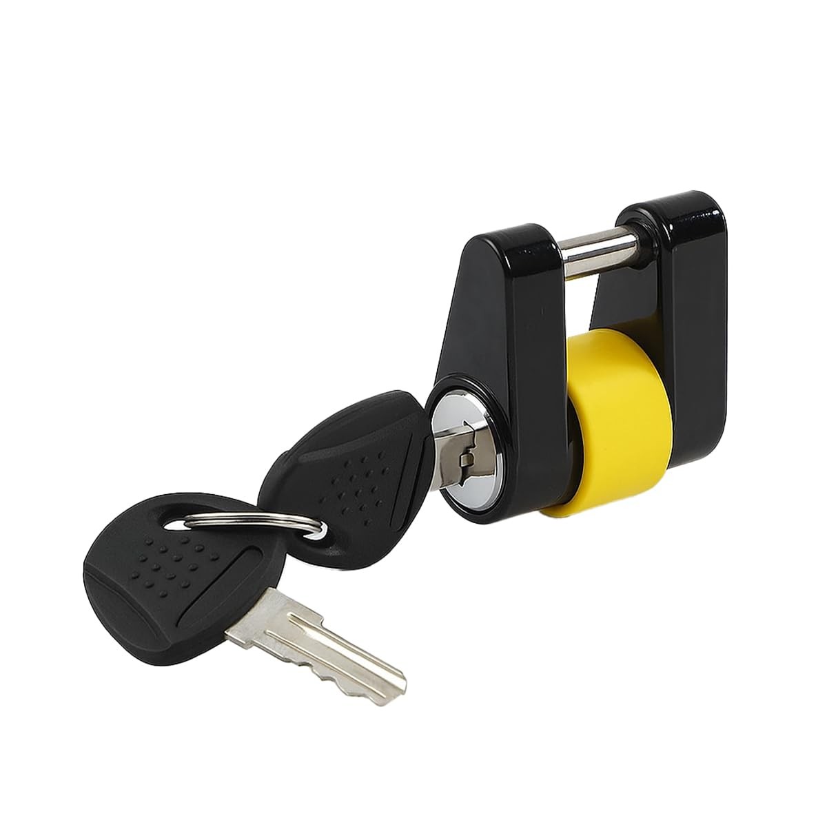 Trailer Tongue Coupler Lock Heavy Duty 1/4&Prime; Dia 3/4&Prime; Span Boat Trailer Security