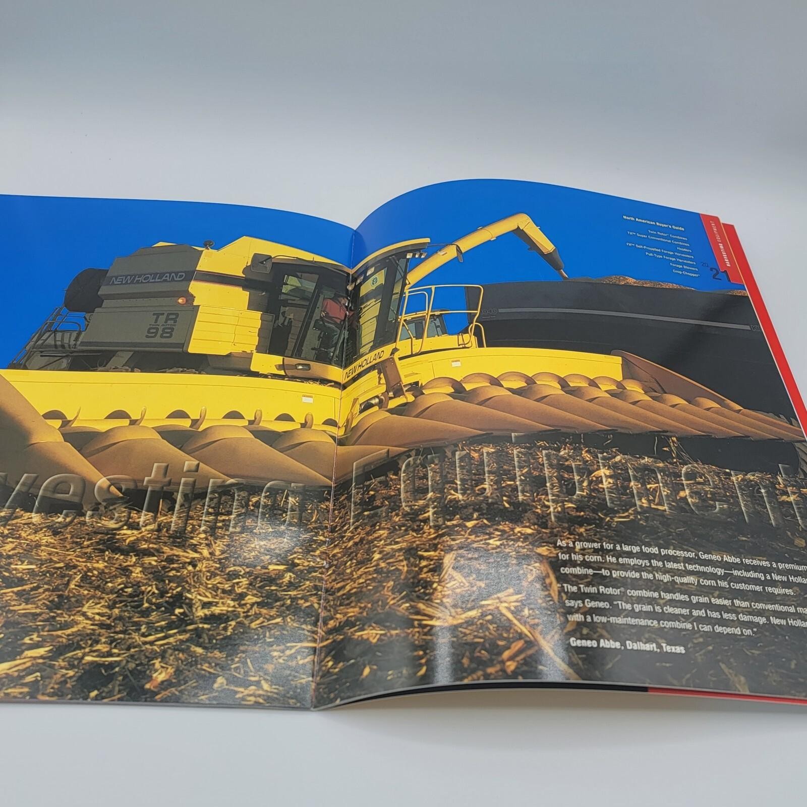 New Holland North American Buyer&rsquo;s Guide 1997 33 pages