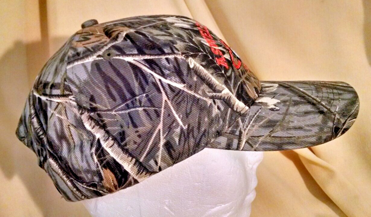 STIHL HAT ASWELL&rsquo;S GARAGE SUFFOLK VA CAMO ORANGE NATUREWOODS DAYSTONE CHAIN SAW
