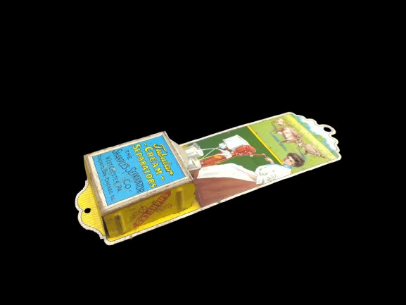 Rare Sharples Separator Co. Tubular Cream Separators Advertising Match Holder