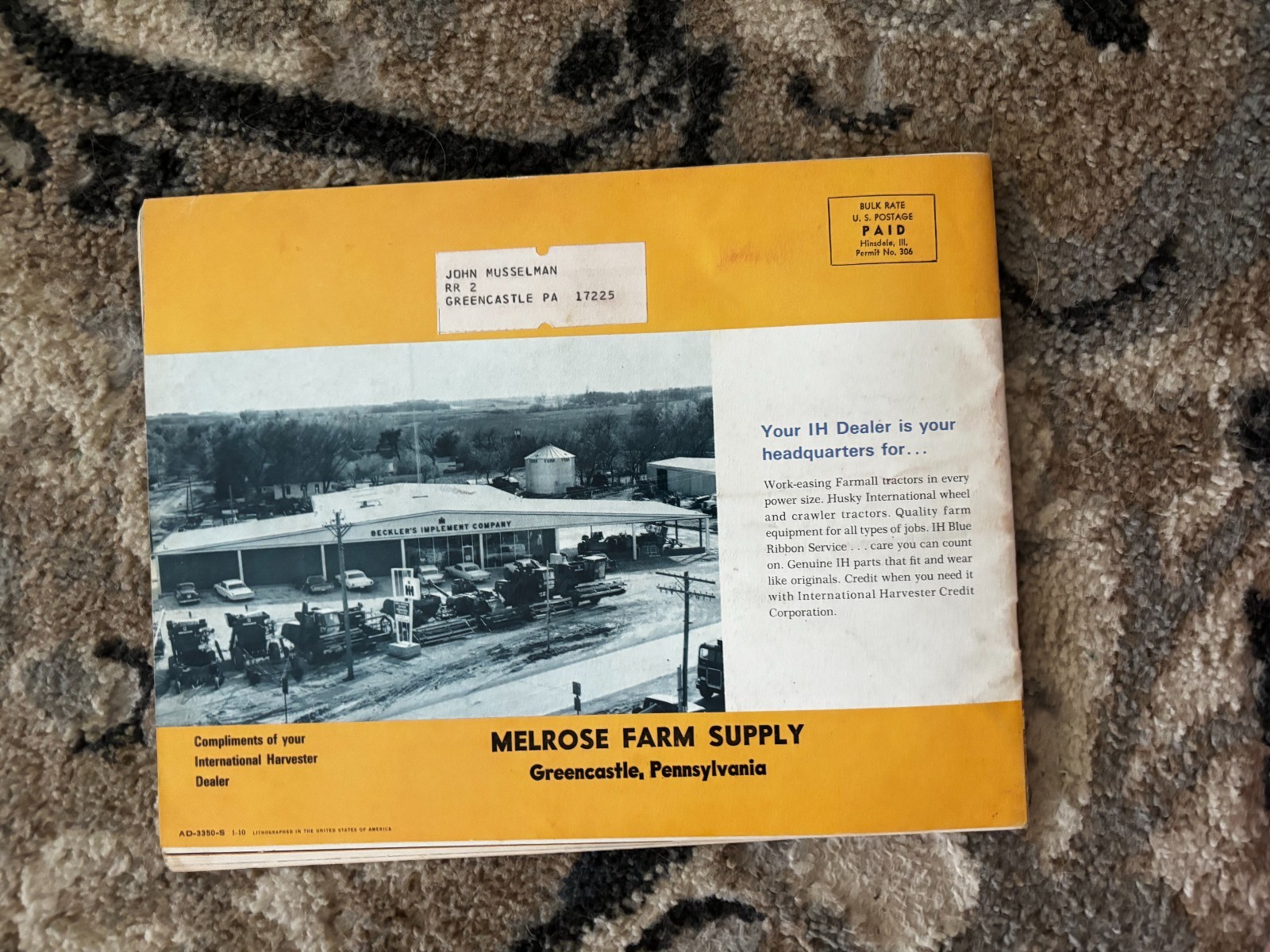 International Harvester Buyers Guide for Summer Fall 1966 Brochure DCPA26