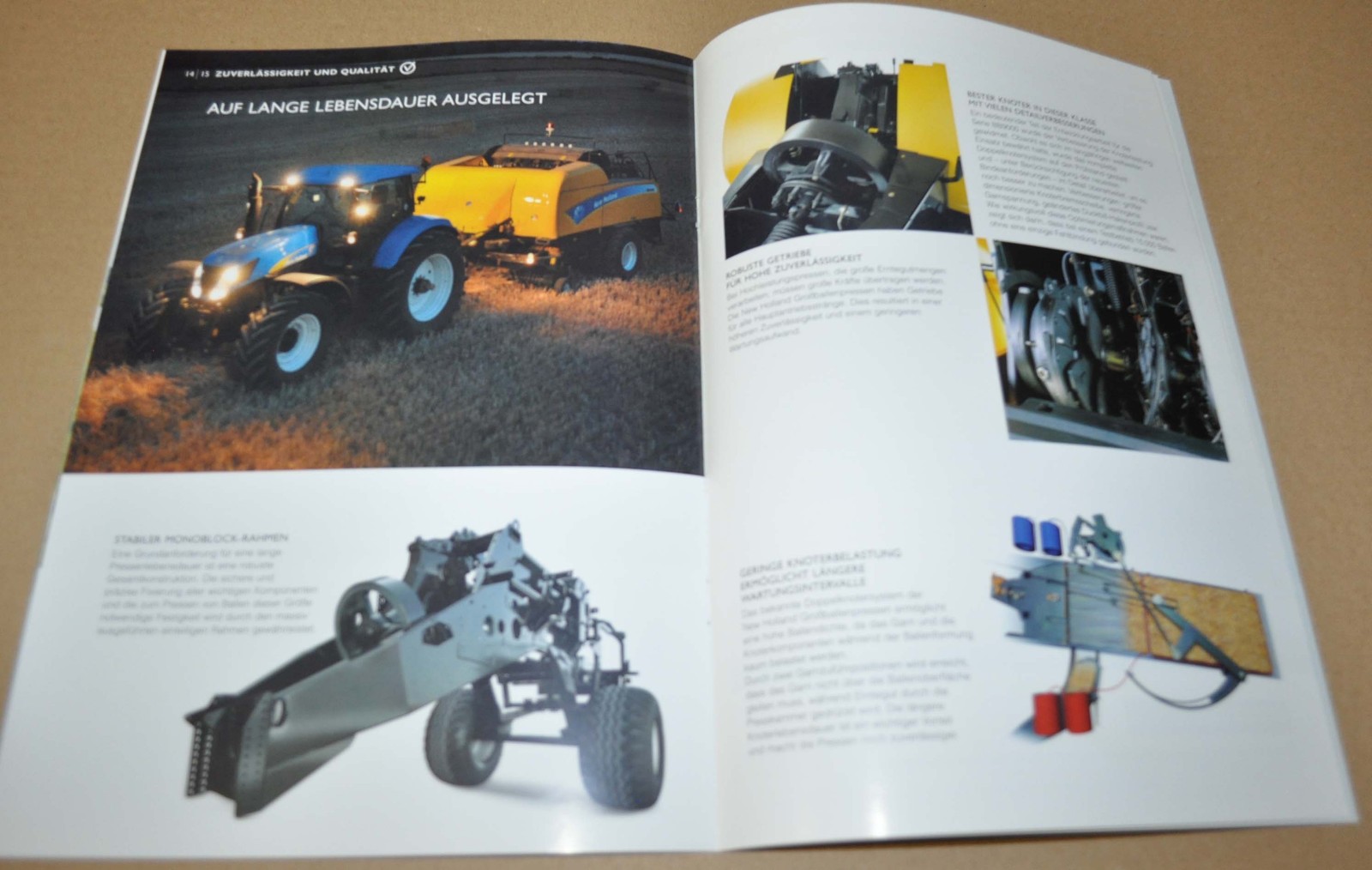 2008 New Holland BB9000 Series Balers Brochure Prospekt DE