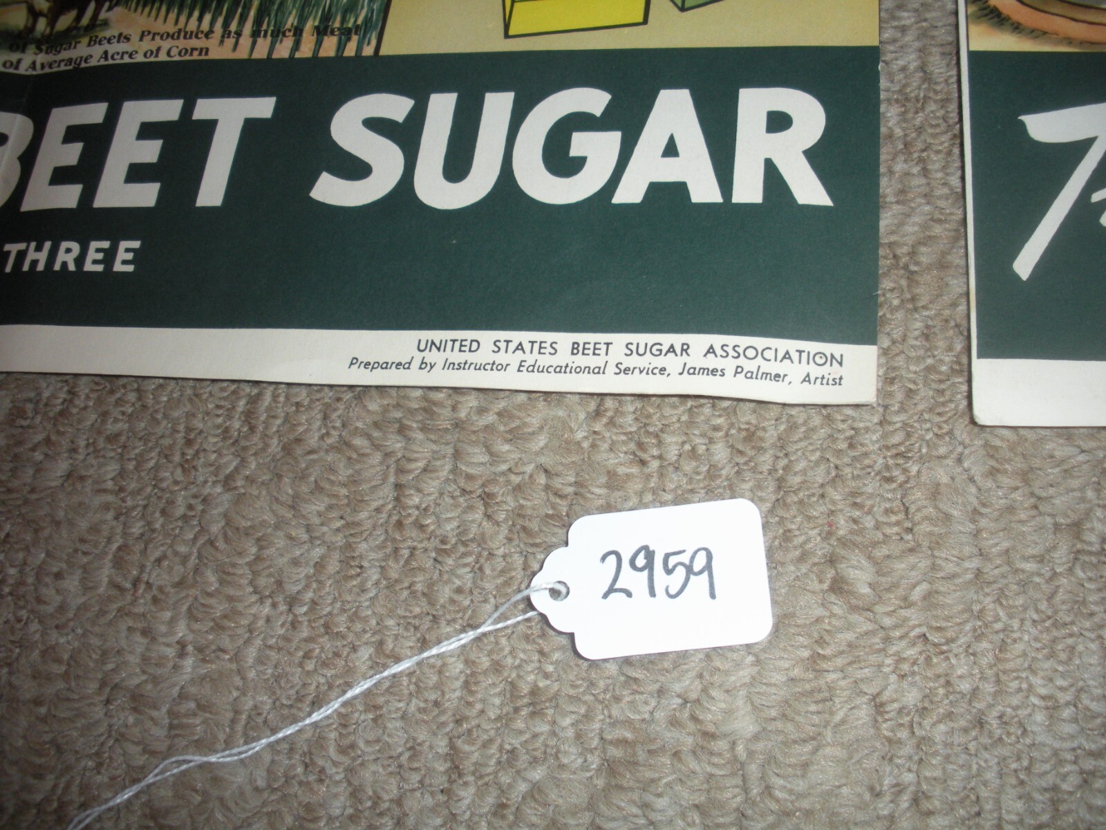 Rare Vintage 1950&rsquo;s? Extracting STORY Beet Sugar food Factory COMPLETE SET OF 4