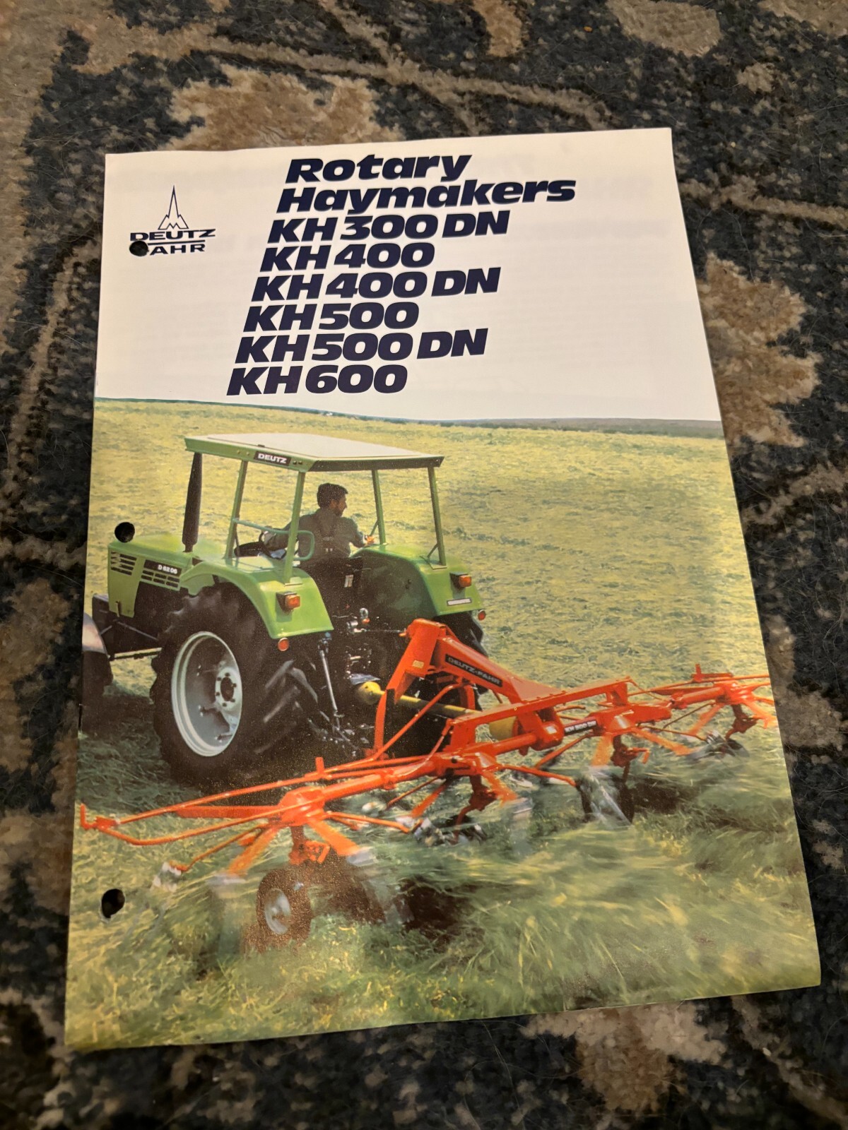 Deutz Fahr Rotary Haymakers Brochure FCCA24