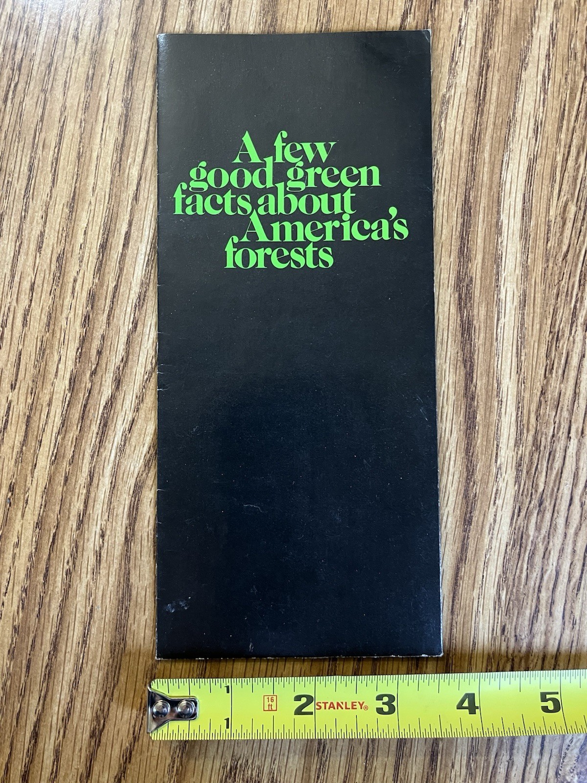 1970s American Forest Institute Vintage Brochure Forest Industry Management