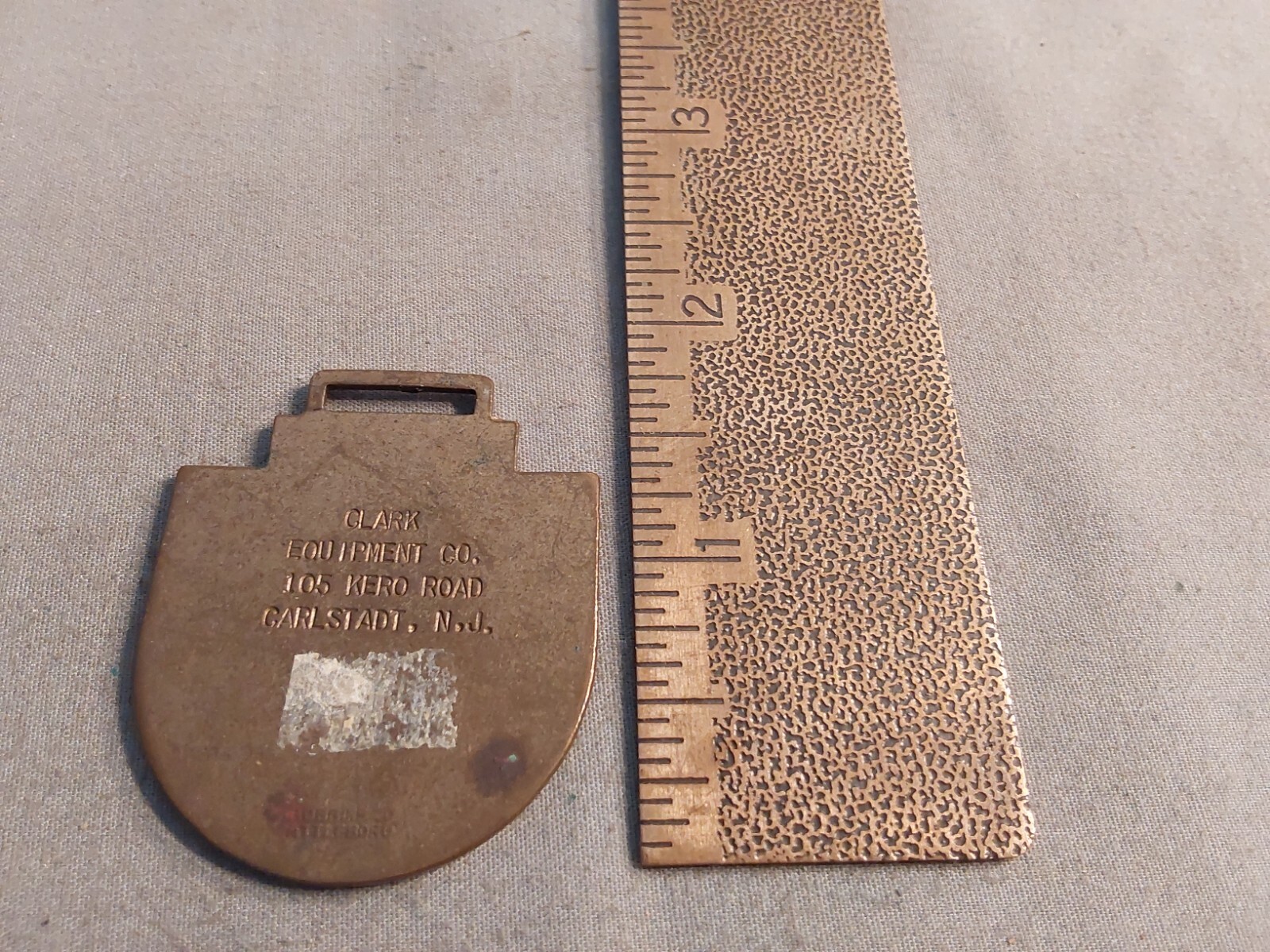 Watch Fob Link Belt Speeder Clark Equipment Co Carlstadt NJ