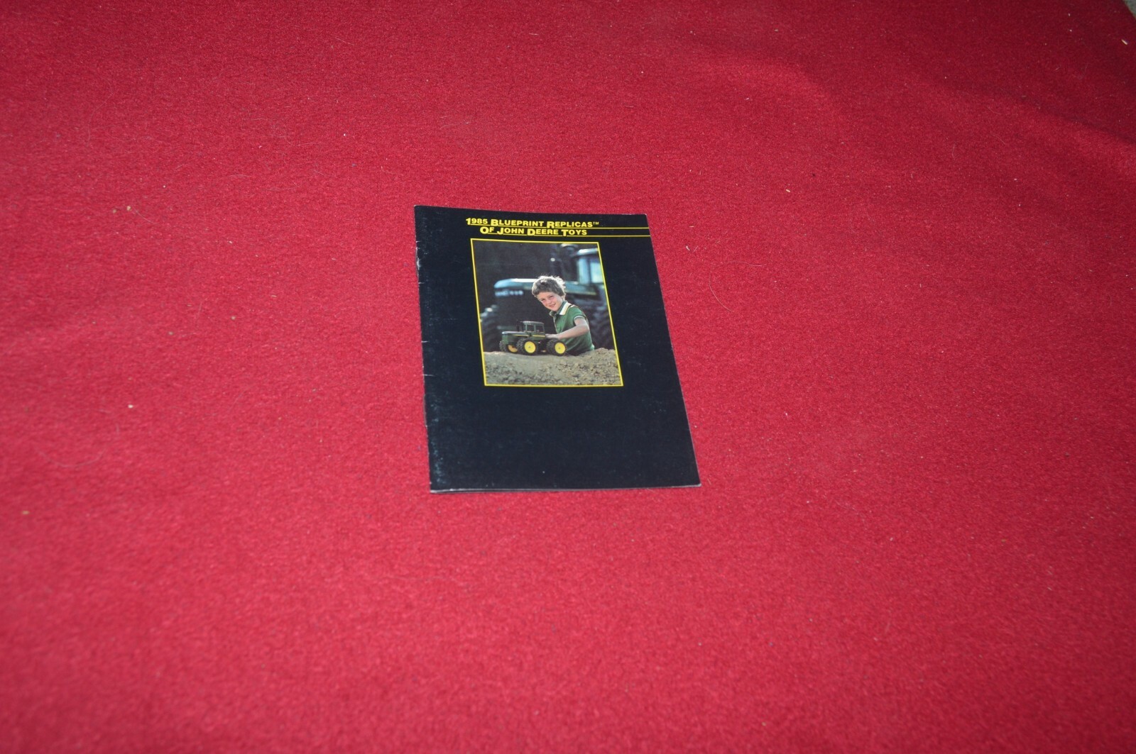 John Deere Ertl Toys For 1985 Pocket Brochure FCCA