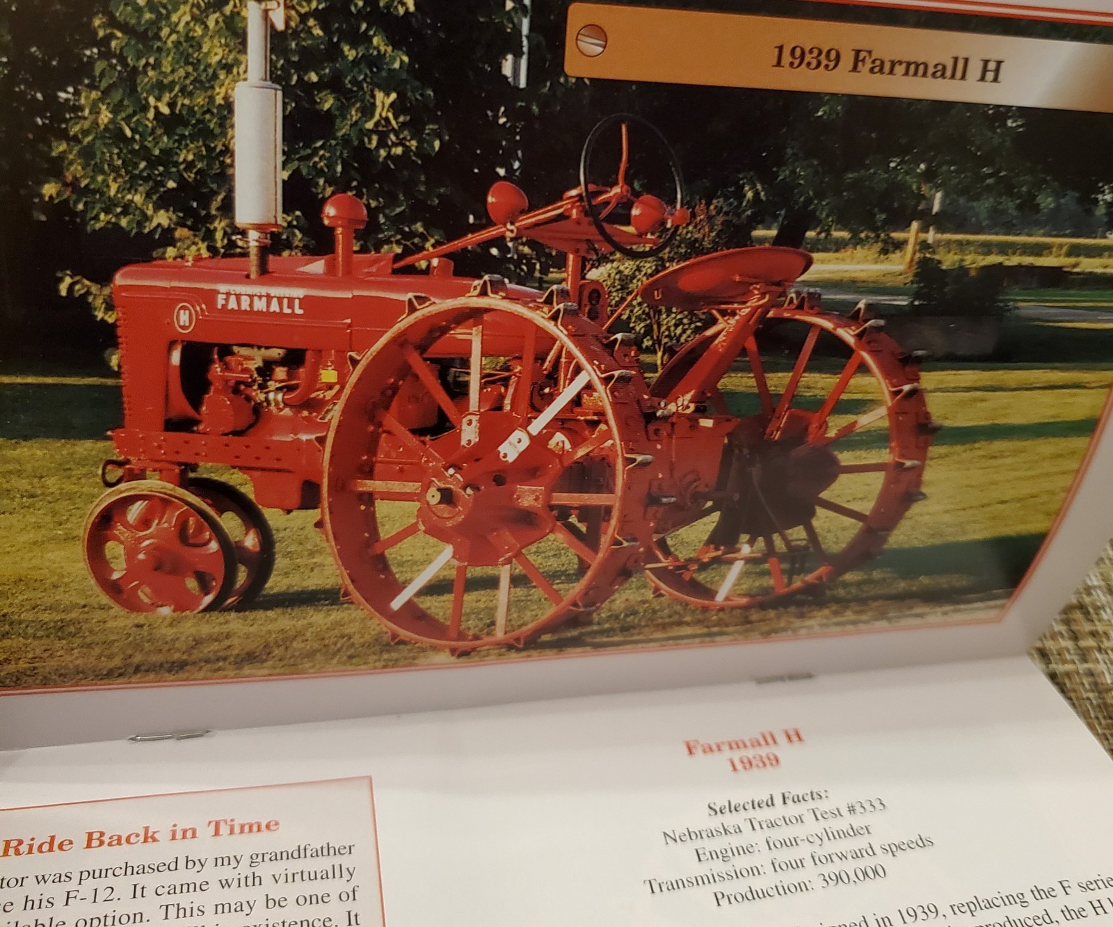 2004 The Best of Tractor Talk Memories on Steel #9 in Series Rare Very Good Cond