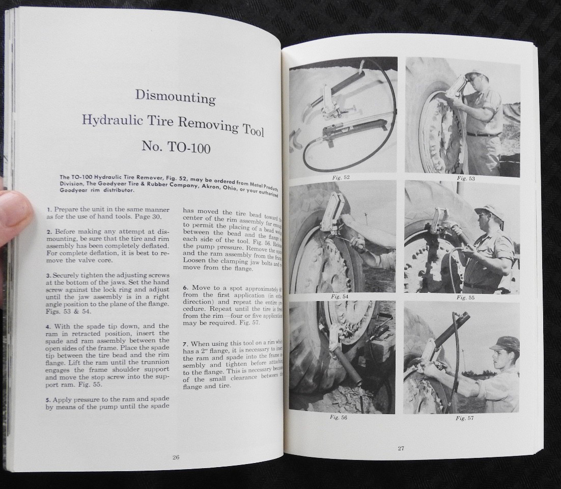 1953 1956 LeTourneau-Westinghouse Tractor Service School Manuals Peoria IL