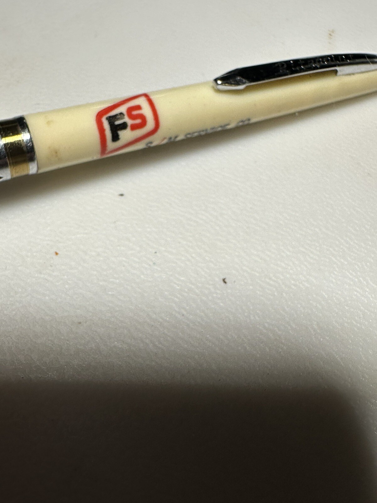 Vintage Davenport Iowa SM Service Company FS Seeds Farming Ag Advertising IA Pen