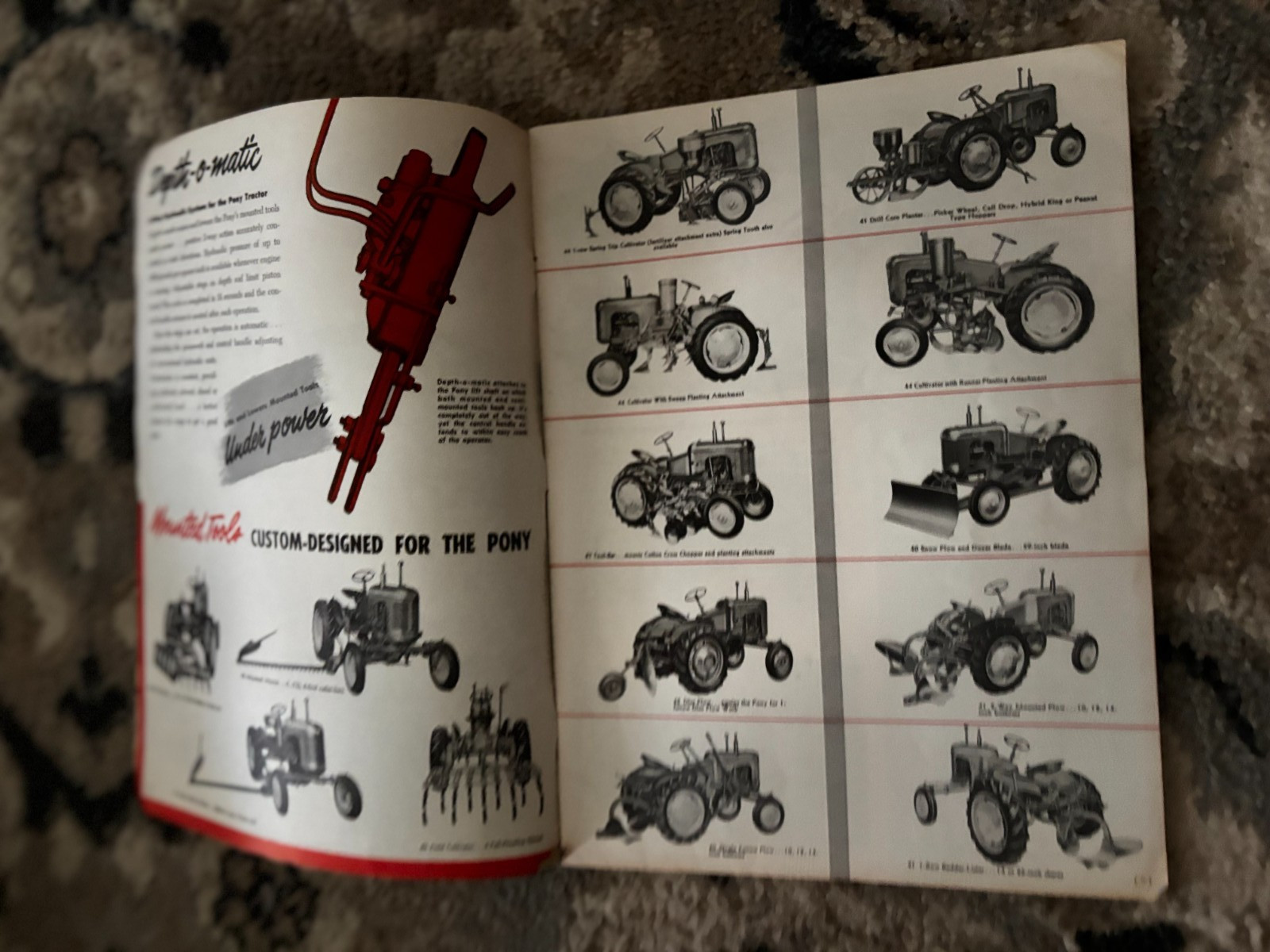Massey Harris Buyers Guide for 1951 Brochure DCPA26