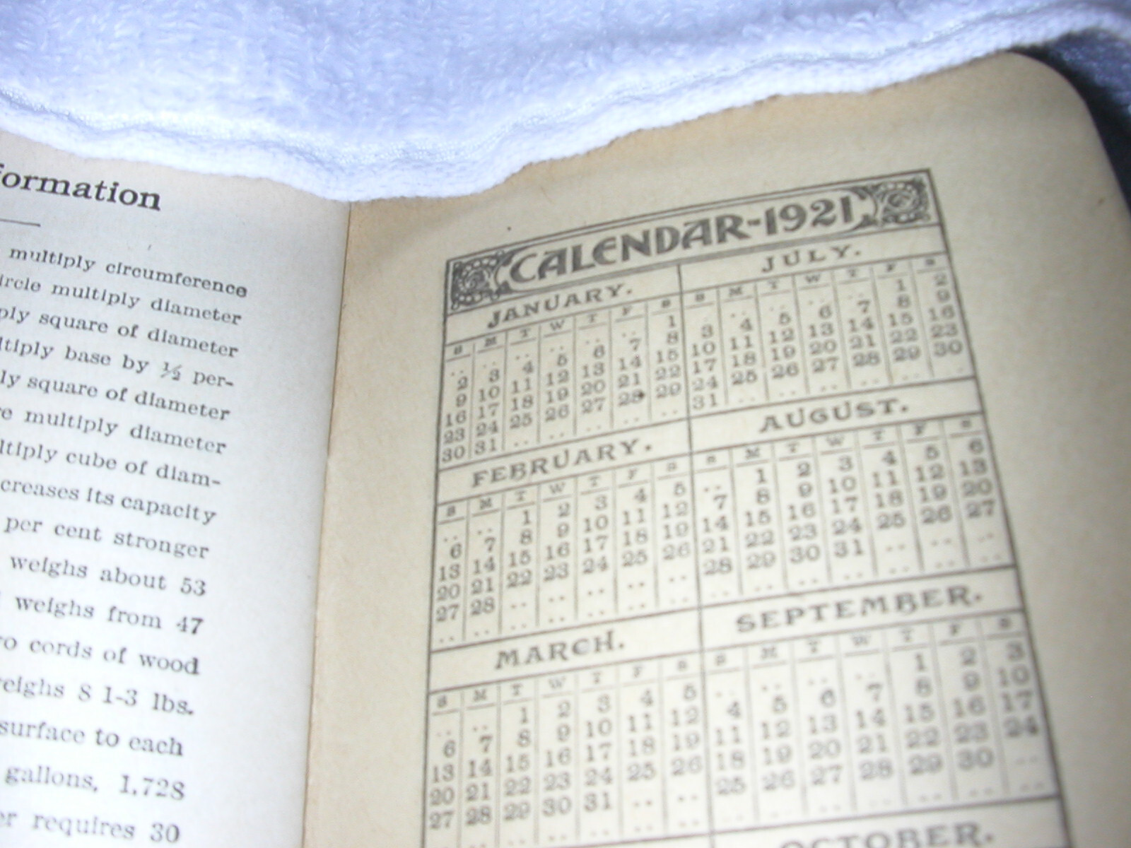 1920 Pocket Note Book Sharpless & Carpenter Fertilizers of E.R. Kloos, Agt.
