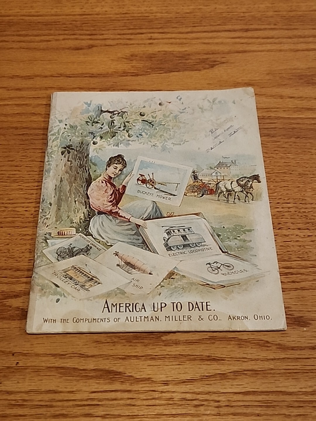 1896 Buckeye Harvesting Machines Aultman Miller Co Catalog Farm Implements