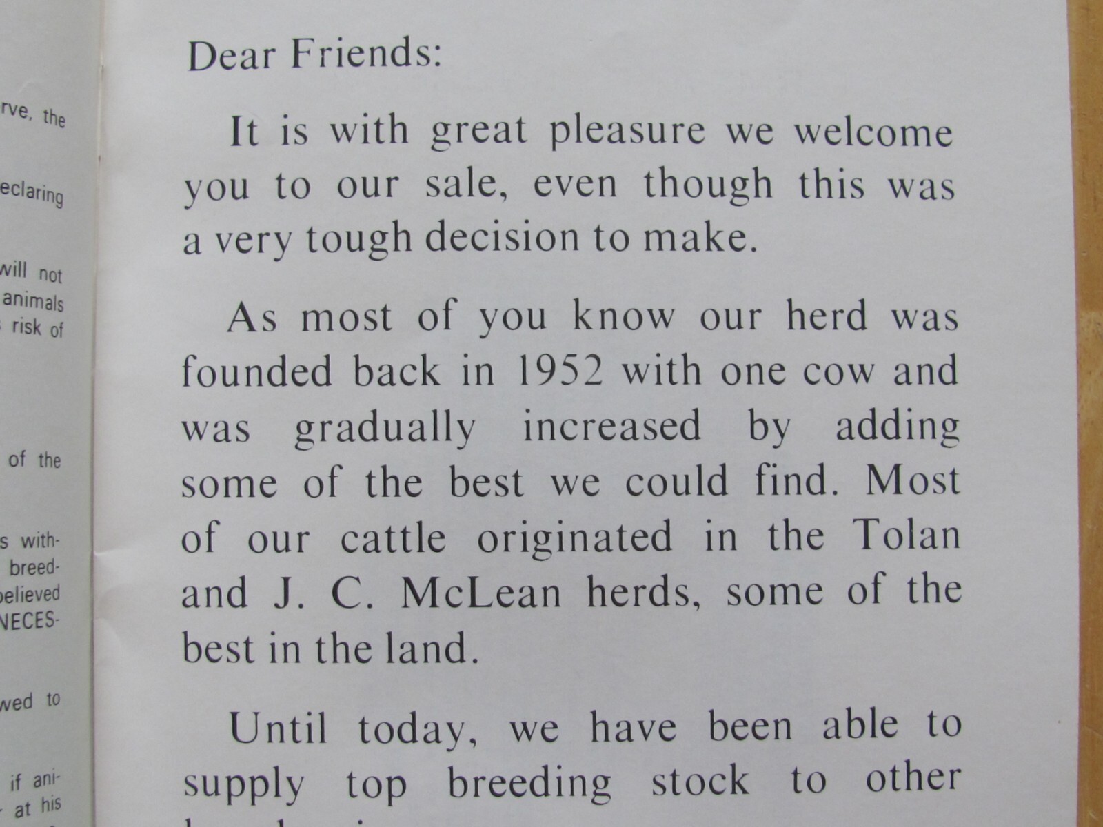 1973 ANGUS BREEDER CATTLE HERD SALES CATALOG ARTHUR CARLS BEARDSTOWN IL