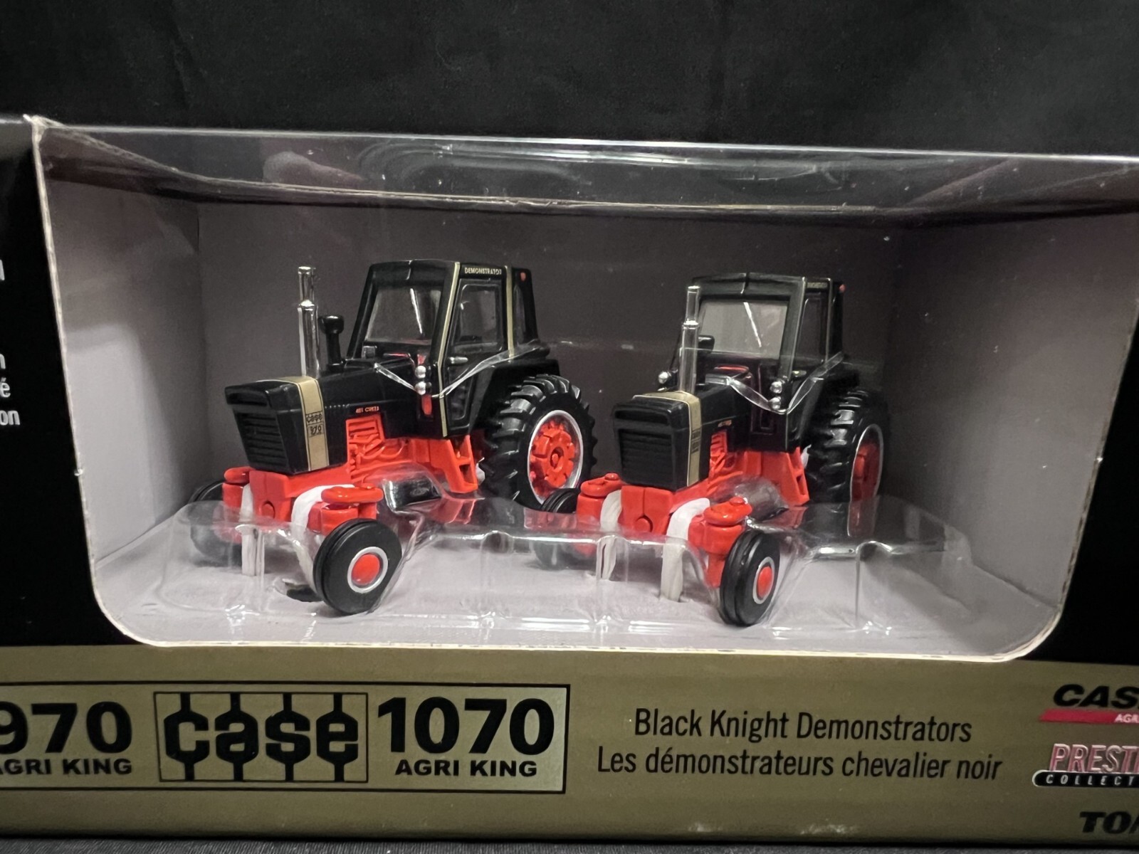 CASE IH BLACK KNIGHT DEMONSTRATORS 970 AND 1070 AGRI KING ZFN44368