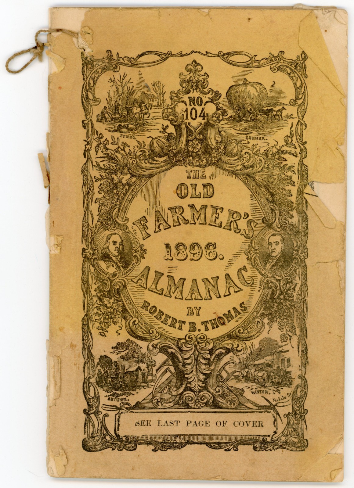 1896 Robert Thomas Farmer&rsquo;s Almanack William Ware 3