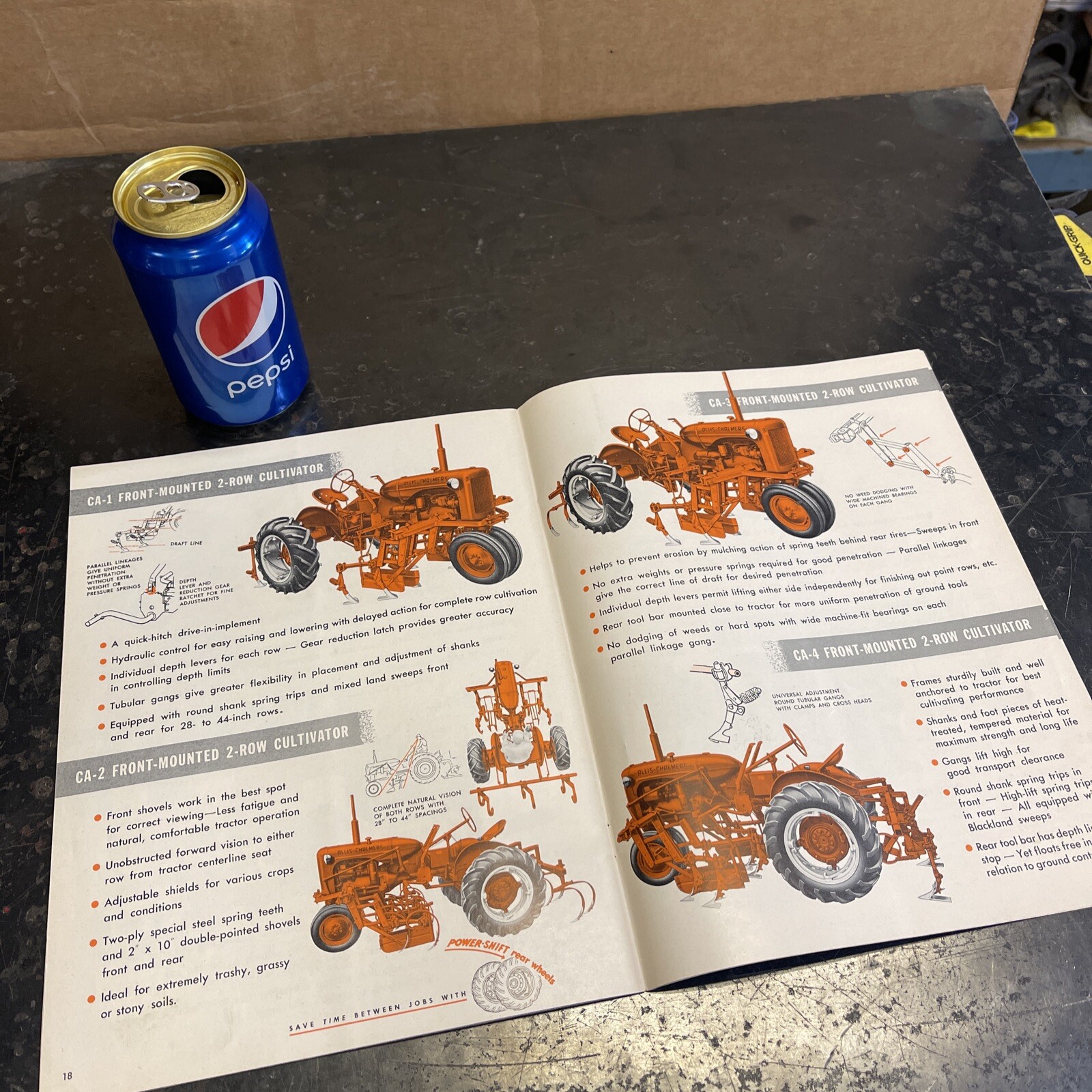 ALLIS CHALMERS BUYER’S GUIDE BETTER LIVING, BETTER FARMING 1950’S SALES BROCHURE
