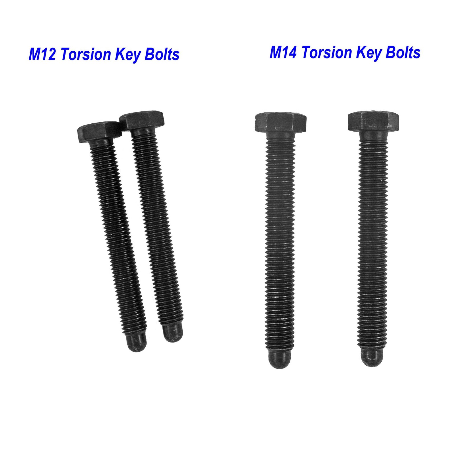 Autoacc Extended Torsion Key Bolts, Longer Torsion Bar Adjustment Bolts Compa…