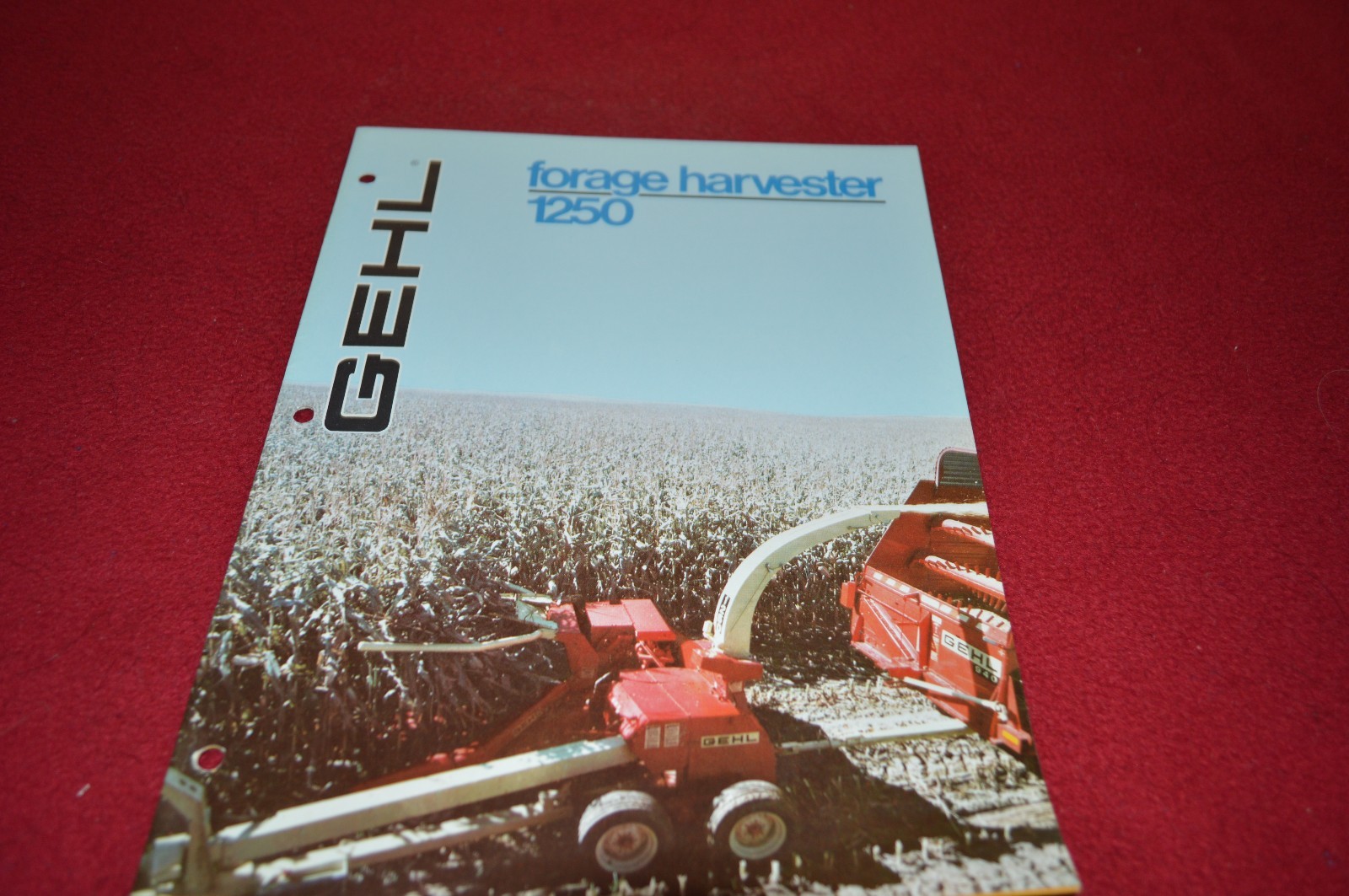 Gehl 1250 1000 Forage Harvester Dealers Brochure DCPA