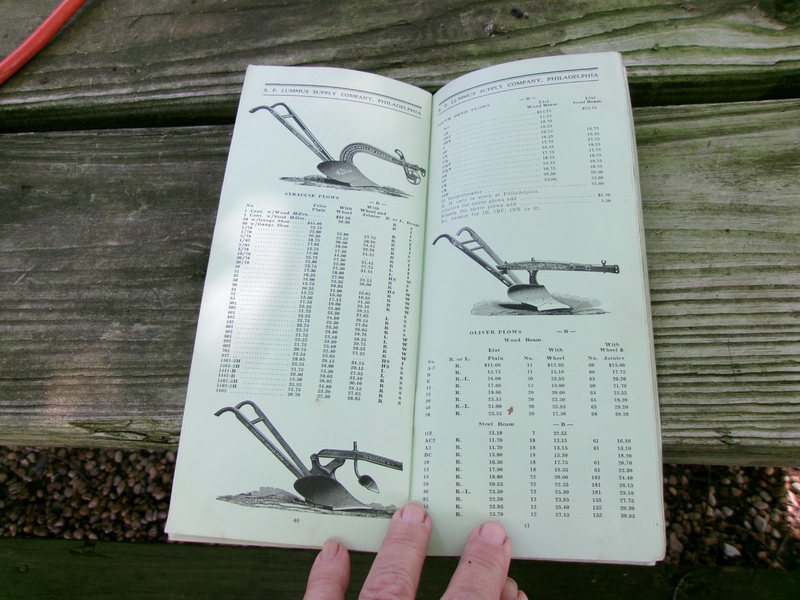 Antique S.P. LUMMUS (Farmers) Supply Co. Phila.PA. Catalog Small Booklet, 51pgs.