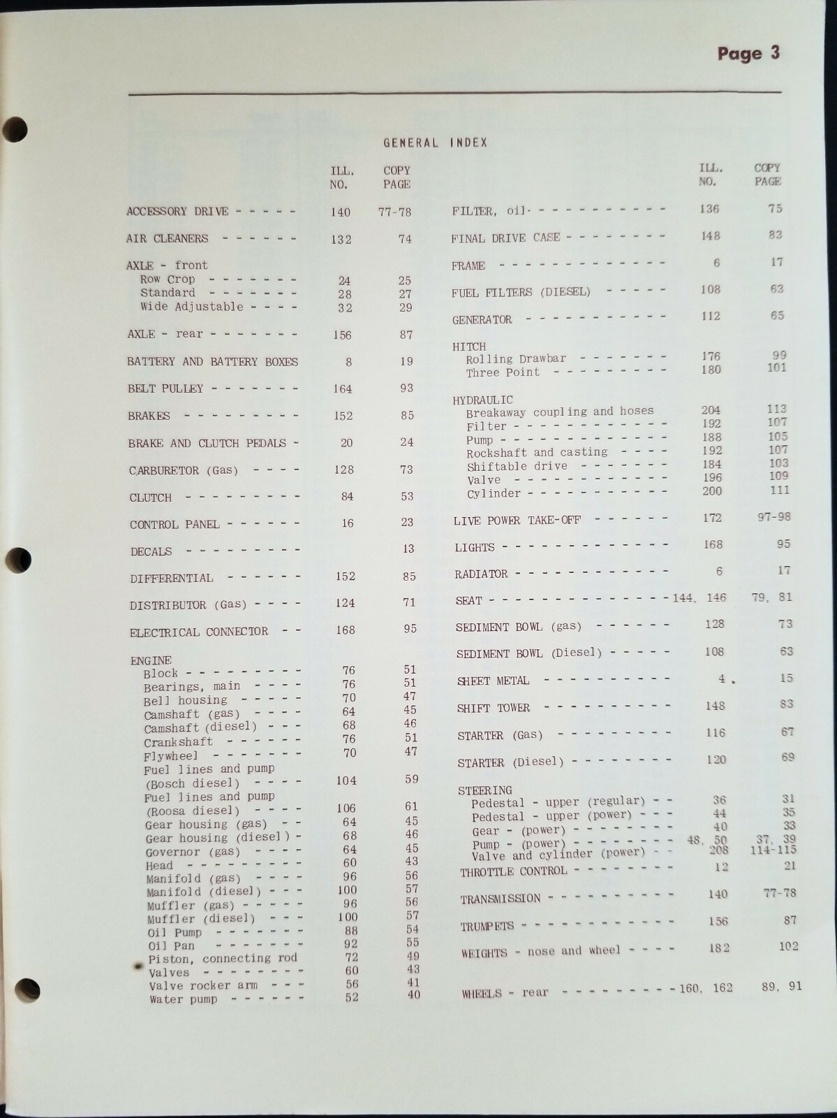Cockshutt 570 Tractor Operators and Parts Book In Original Bag – Rare and Clean