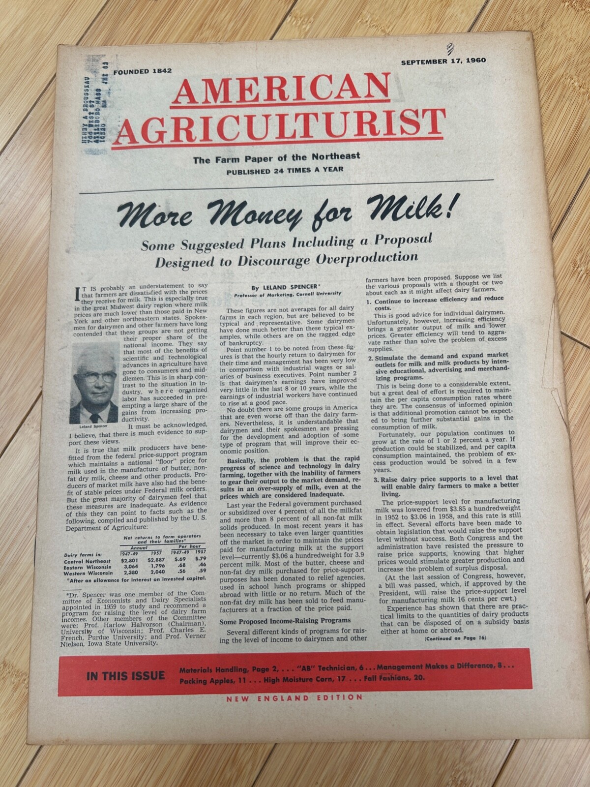 SEPT 17 1960 AMERICAN AGRICULTURIST MAGAZINE THE FARM PAPER GOODYEAR TIRES